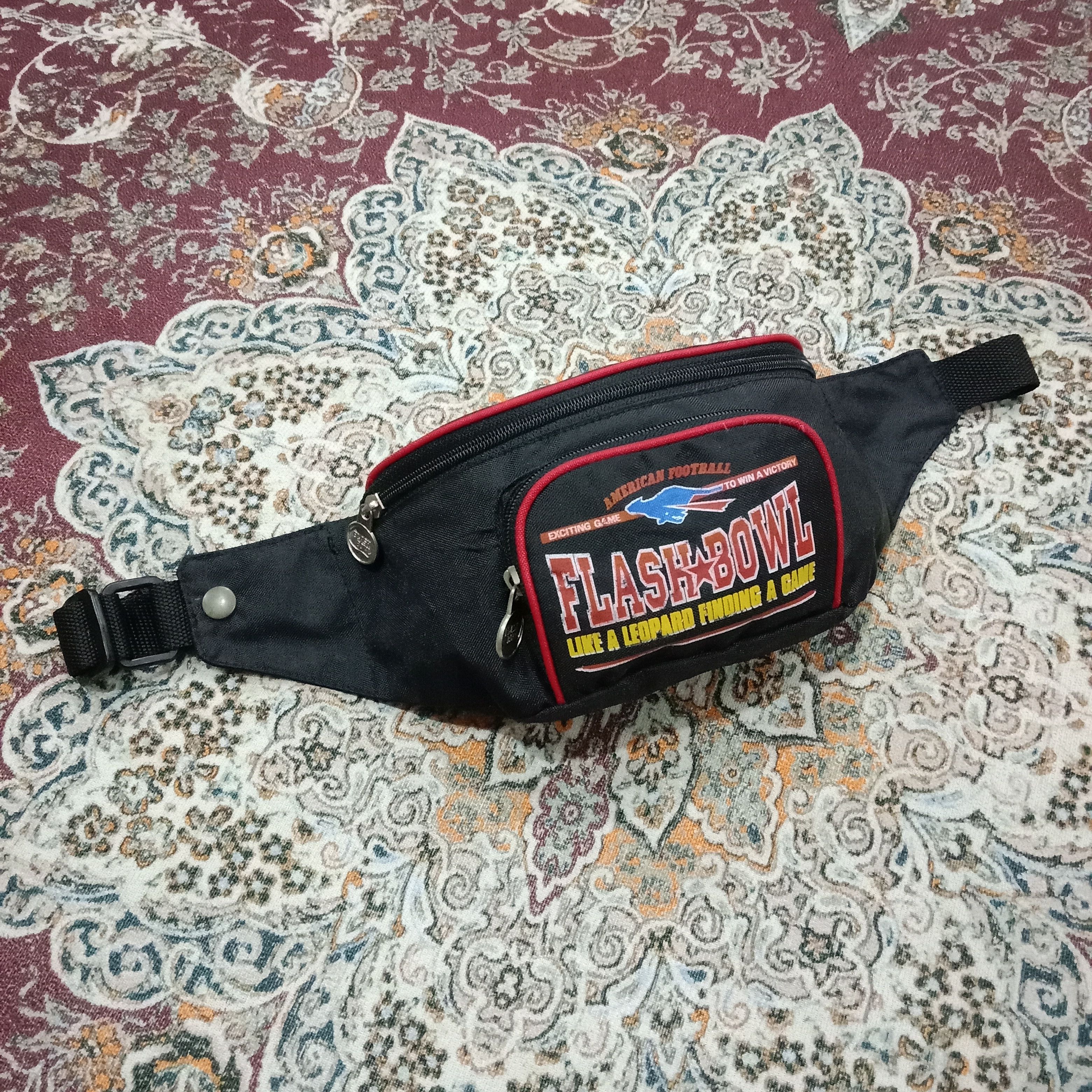 NFL Vintage American Football Flash Bowl Waist Bag Size ONE SIZE - 4 Thumbnail