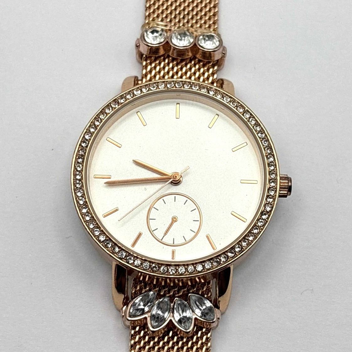 Other Rose Gold Crystal Watch Size ONE SIZE - 2 Thumbnail
