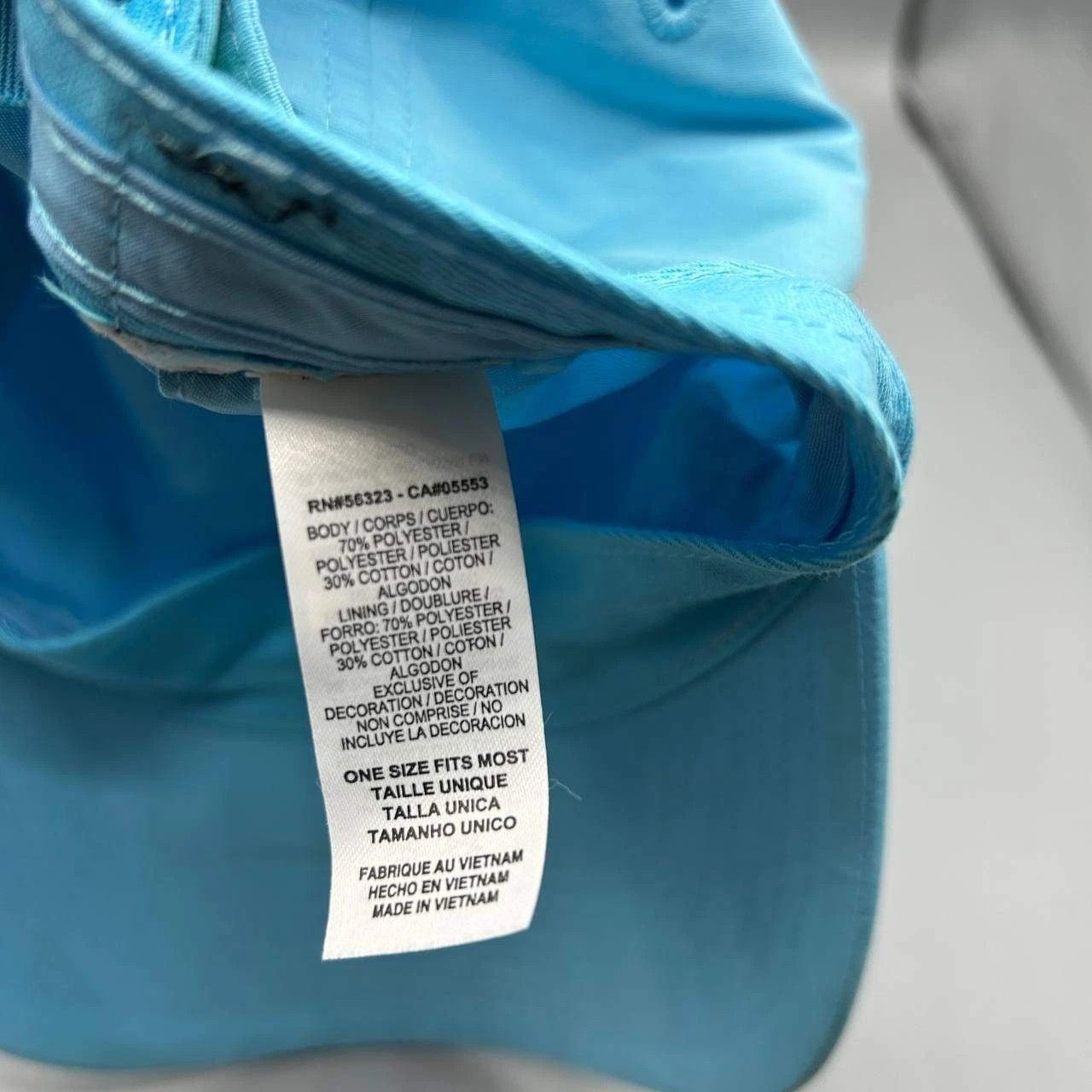 Nike Nike Heritage 86 Hat Men Blue Metal Logo Strap Back Cap Size ONE SIZE - 4 Thumbnail
