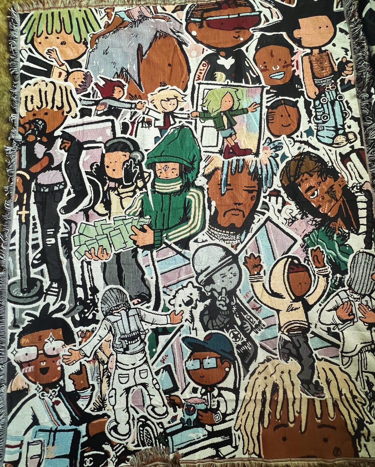 Kodone 🛩️Kodone Lil Uzi Vert Blanket🛩️ Size ONE SIZE - 6 Thumbnail