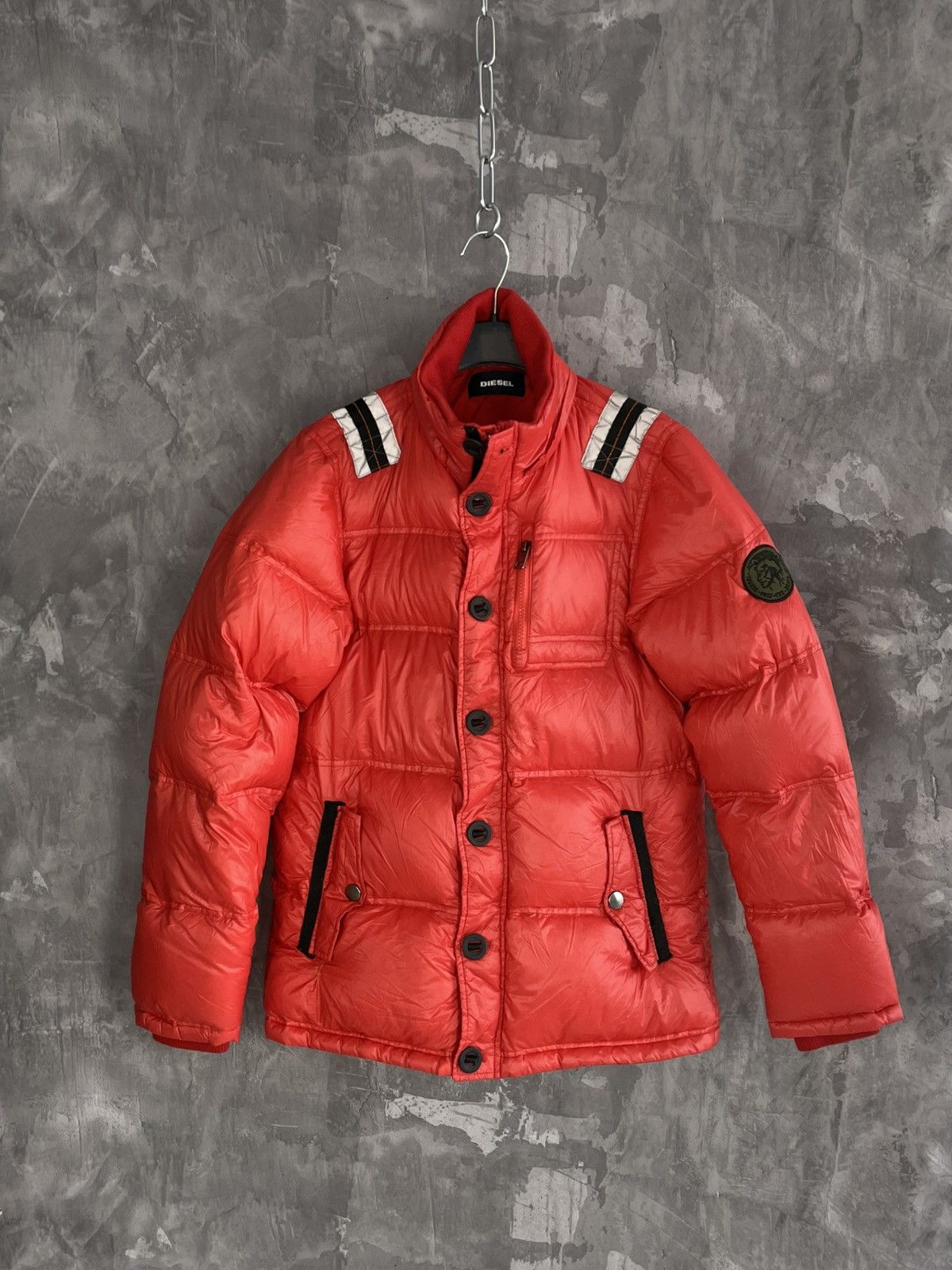 Avant Garde × Diesel × Vintage Vintage Y2K Diesel Padded Puffer 