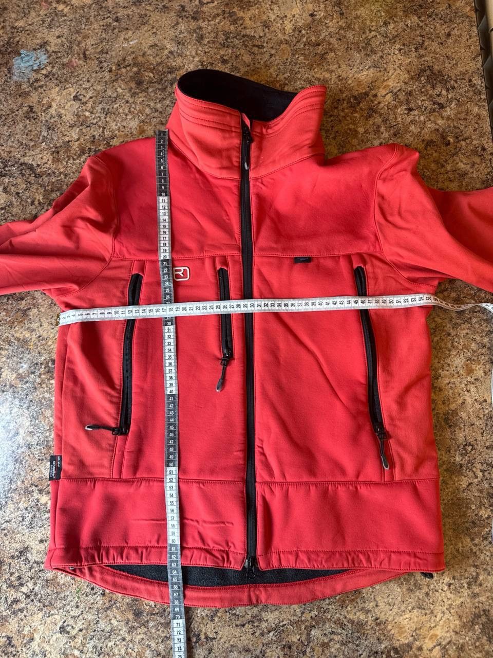 ORTOVOX Ortovox Softshell Jacket Merino Red Full Zip Outdoor Hiking Size US M / EU 48-50 / 2 - 1 Thumbnail