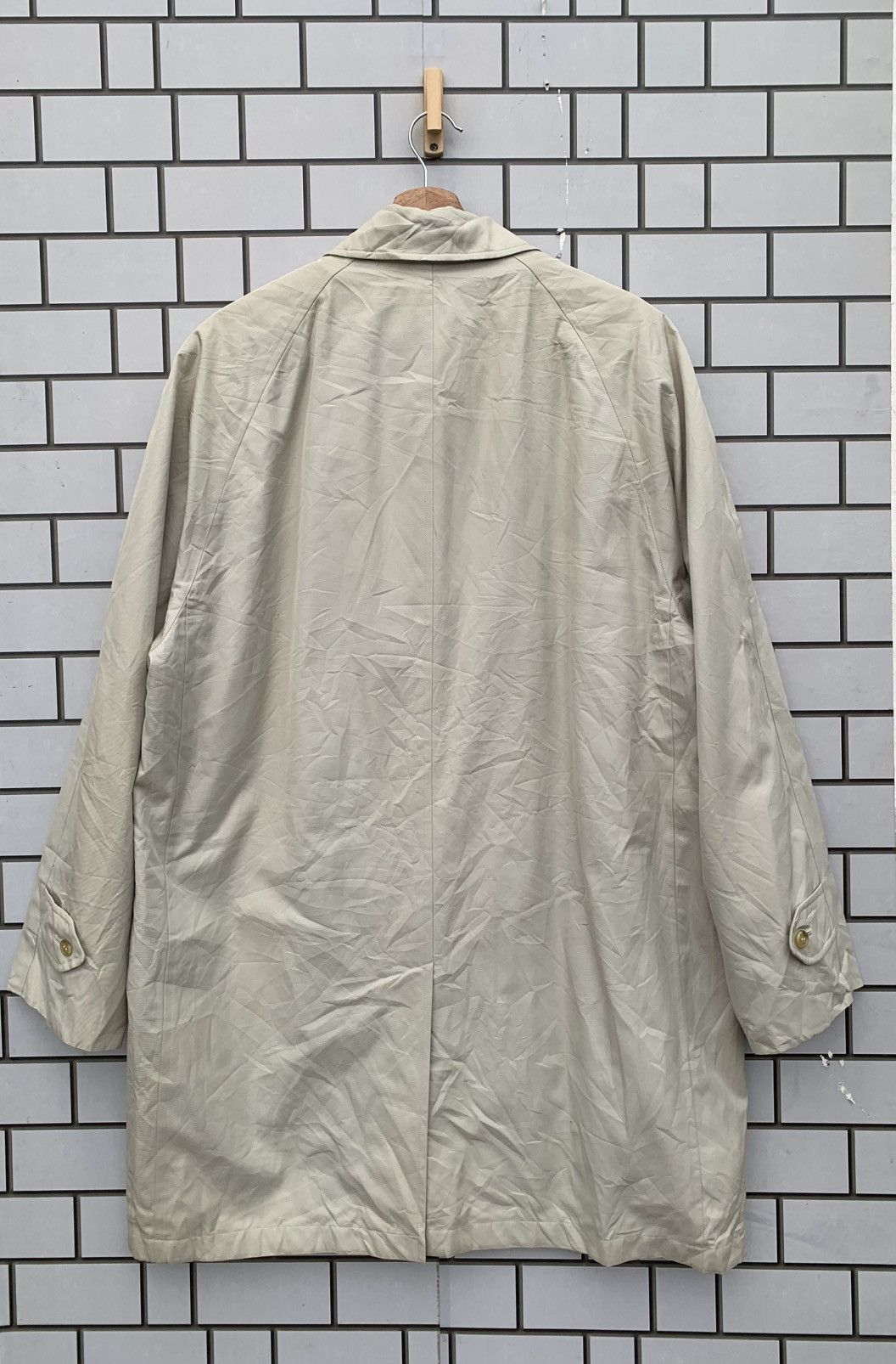 Burberry × Burberry Prorsum × Vintage Vintage Burberrys Nova Check Trench Coat Jacket Size US L / EU 52-54 / 3 - 5 Thumbnail