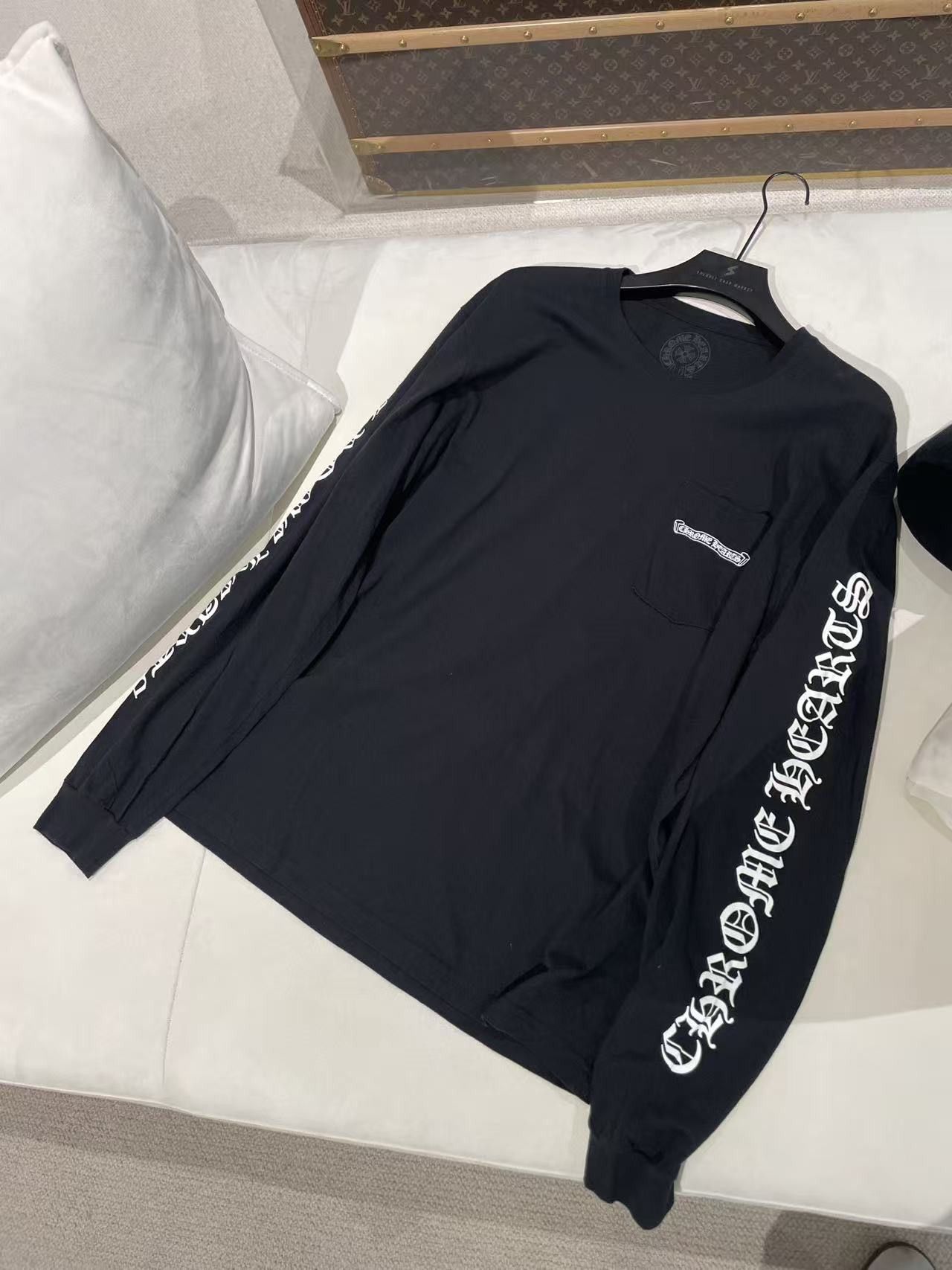 Chrome Hearts Chrome Hearts FU Scroll Logo Long Sleeve T-Shirt Tee Size US XL / EU 56 / 4 - 3 Thumbnail