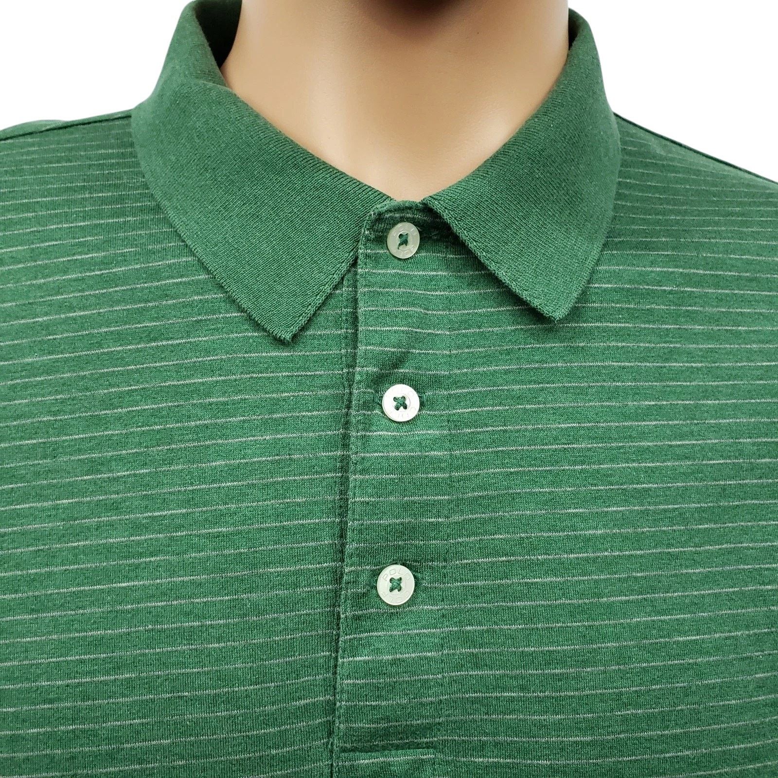 Polo Ralph Lauren Polo Golf Ralph Lauren Pima Cotton Polo Shirt Men L Striped Size US L / EU 52-54 / 3 - 2 Thumbnail