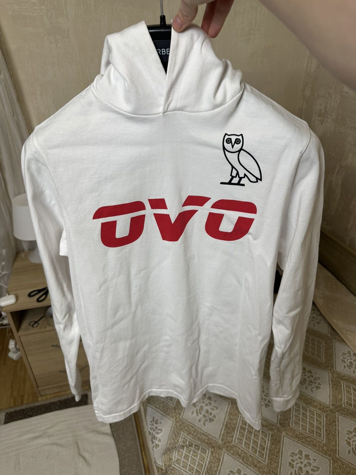 October's Very Own 🔥 Octobers Very Own Drake Vintage Owl Logo Hoodie Shirt LS Size US S / EU 44-46 / 1 - 7 Thumbnail