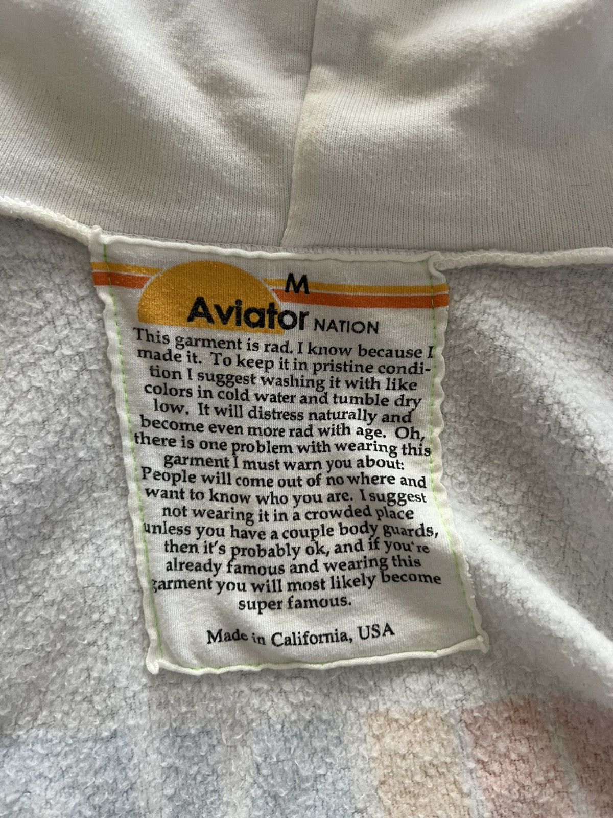 Aviator Nation Aviator Nation unisex “NBA Finals” hoodie jacket medium Size US M / EU 48-50 / 2 - 10 Thumbnail