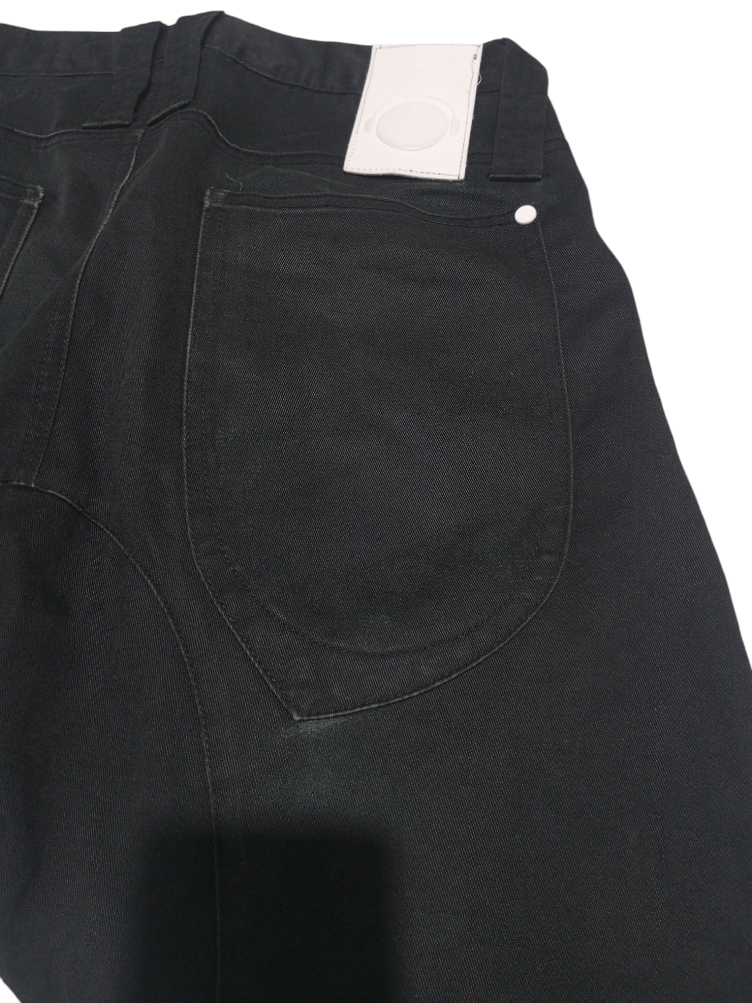 Hysteric Glamour Vintage Humor black drop crotch pants Size US 31 - 3 Thumbnail