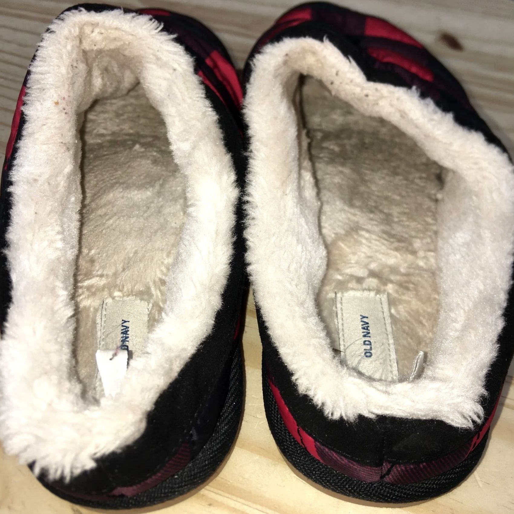 Old Navy Old Navy Slippers Womens 8-9 Puffa Slide Mules Multicolor Comfort Round Plaid Size US 8 / IT 38 - 6 Thumbnail