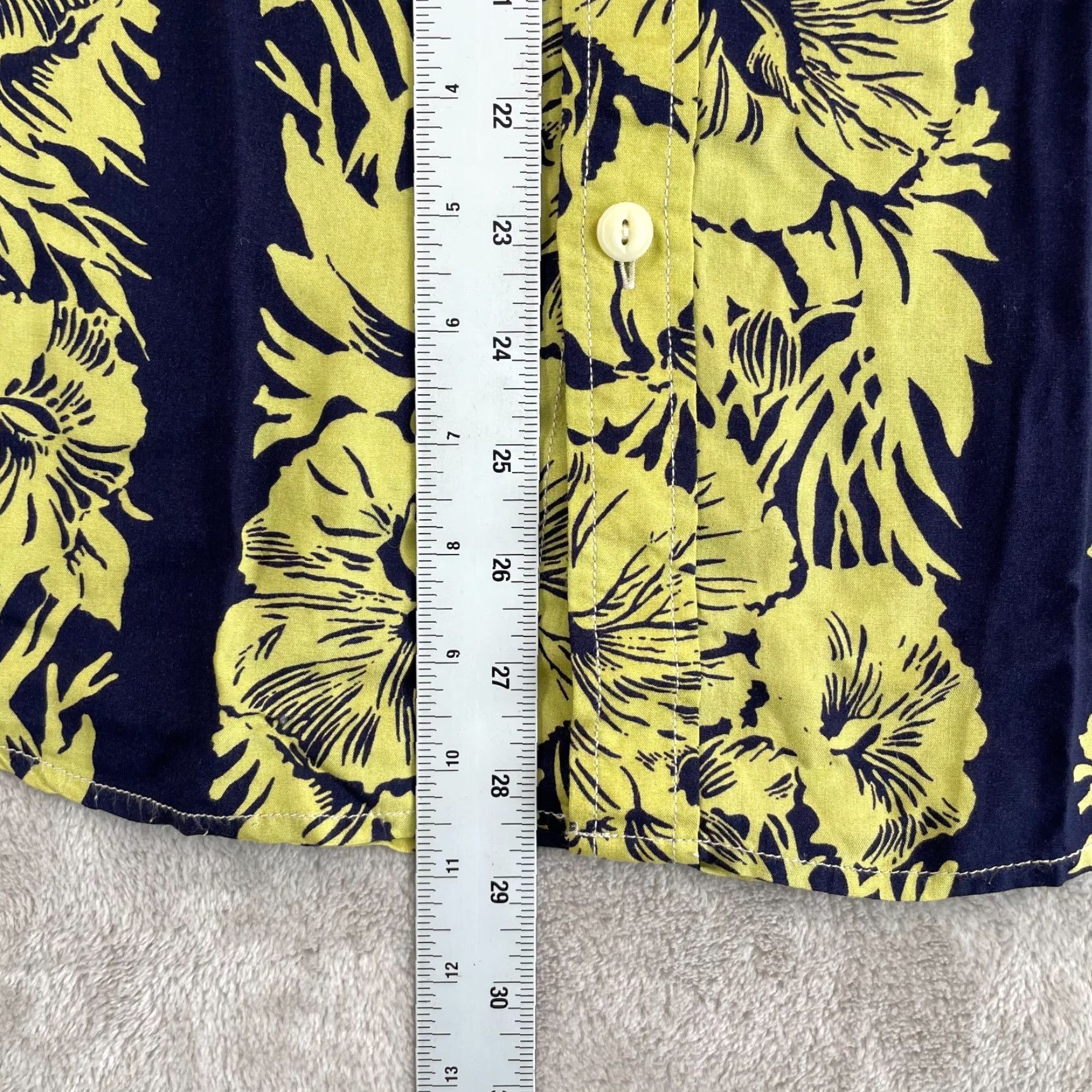 Vintage Denim & Supply Ralph Lauren Shirt Men M Multi Floral Hawaiian Short Sleeve Shirt (Button-Up) Size US M / EU 48-50 / 2 - 6 Thumbnail