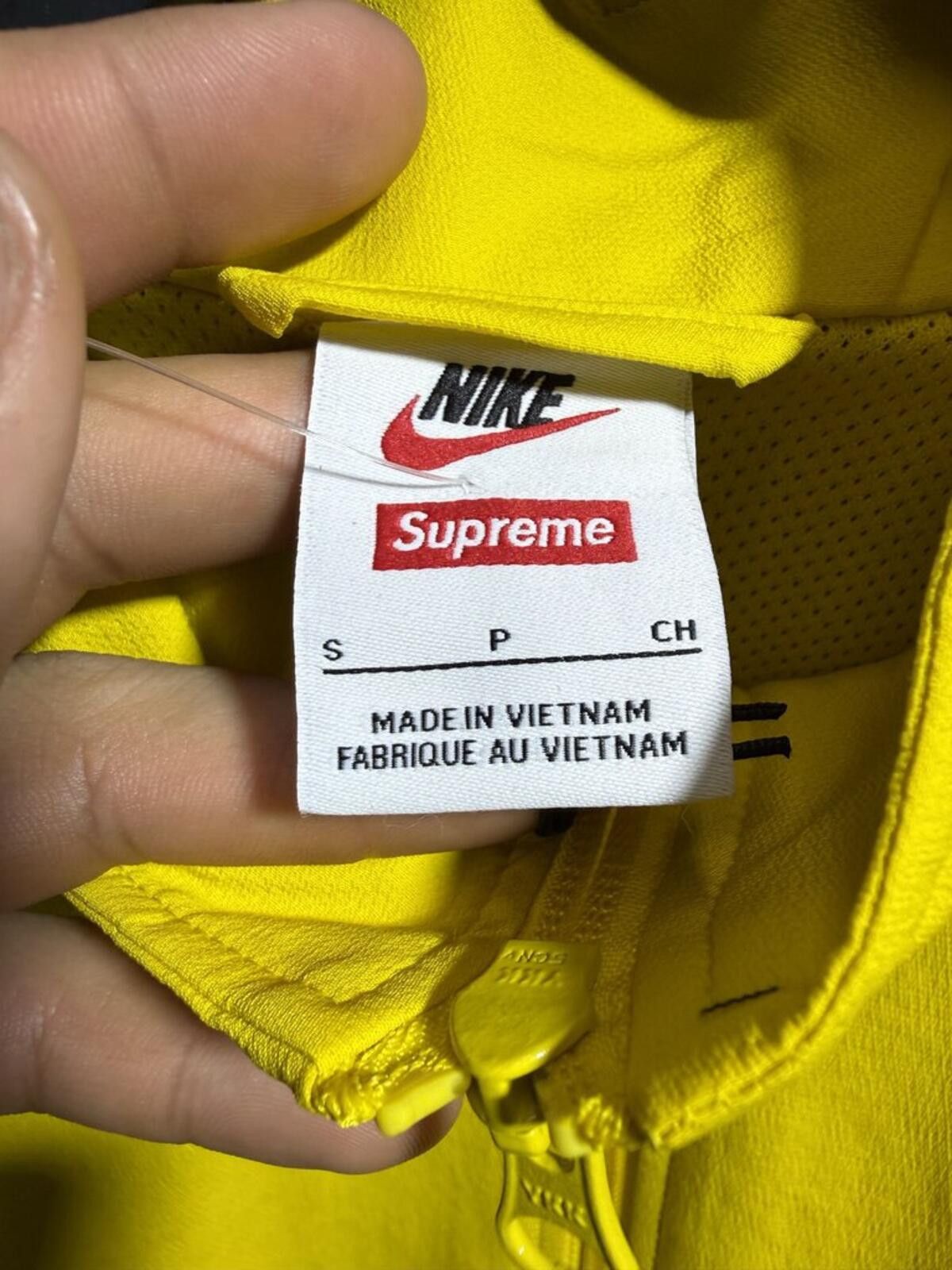 Supreme Supreme Yellow Track Jacket Sz. M Size ONE SIZE - 3 Thumbnail