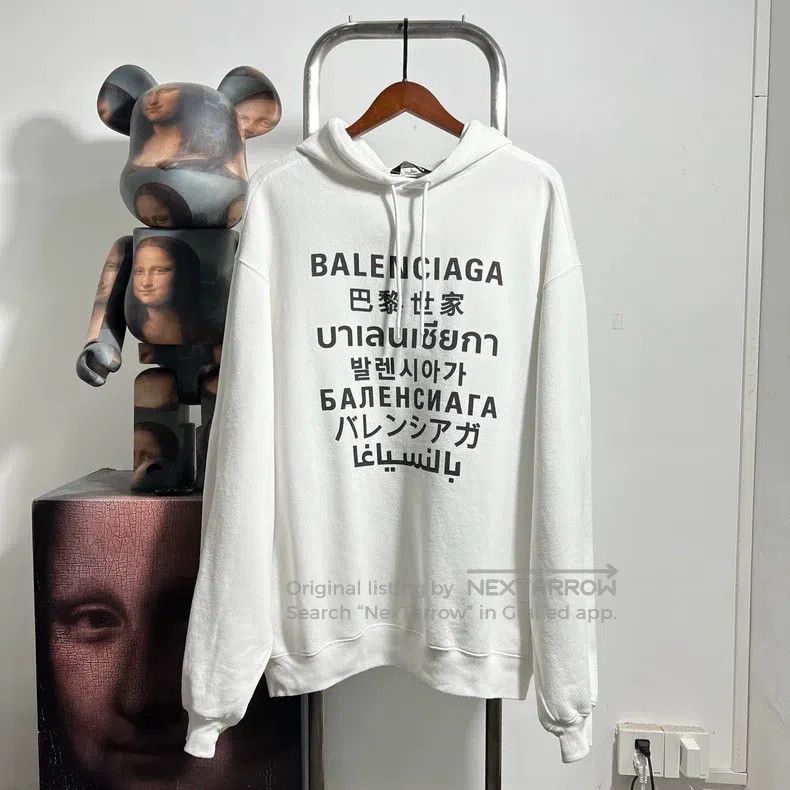 Balenciaga Seven Nations Language Hoodie