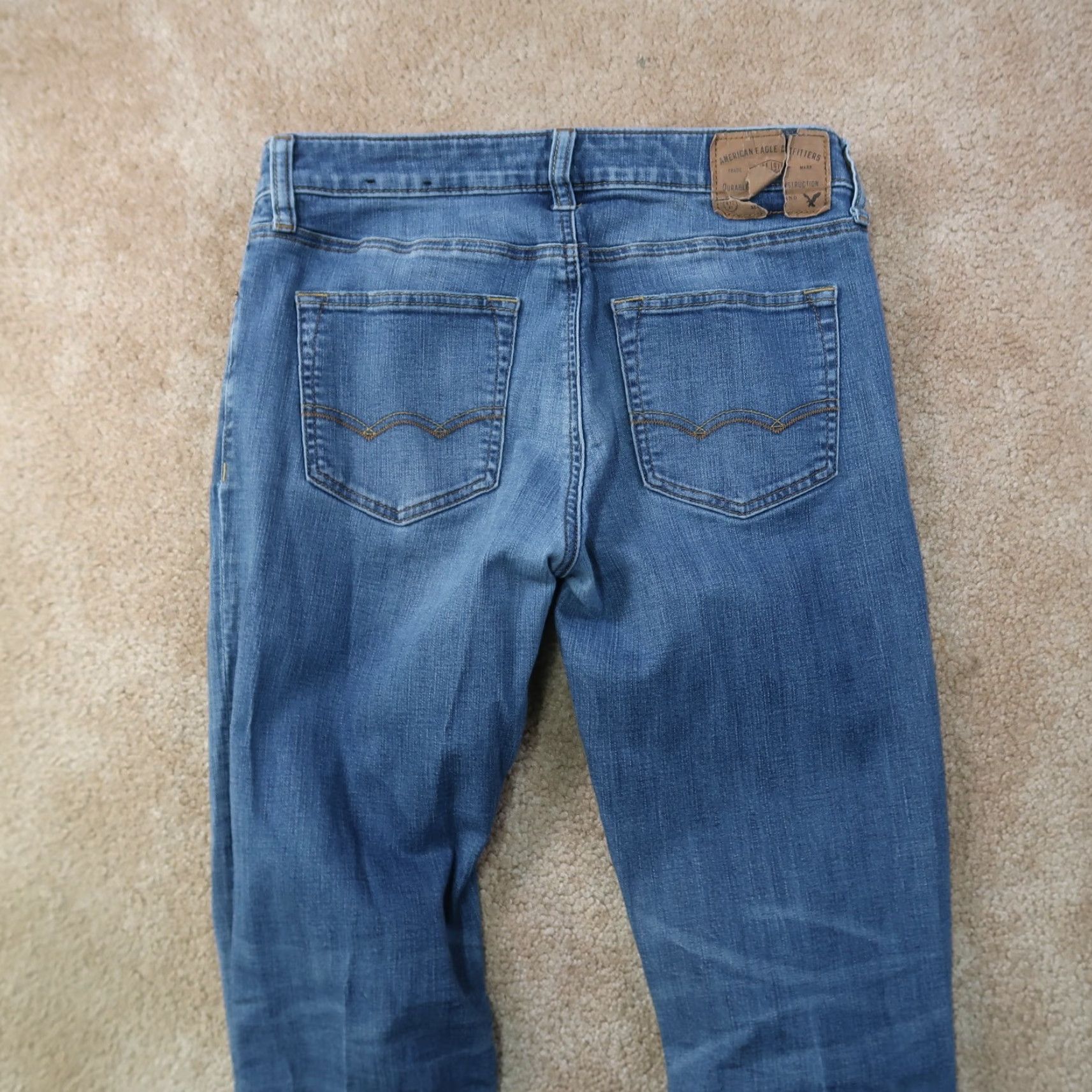 American Eagle Outfitters **American Eagle Men’s Slim Fit Blue Denim Straight Jeans 30x36** User: American Eagle Men’s Slim Fit Blue Denim Straight Jeans 30x36 Size US 30 / EU 46 - 6 Thumbnail