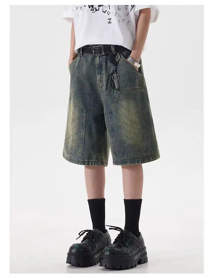 Designer × Japanese Brand Vintage Casual Loose Harajuku Shorts Size US 32 / EU 48 - 3 Thumbnail