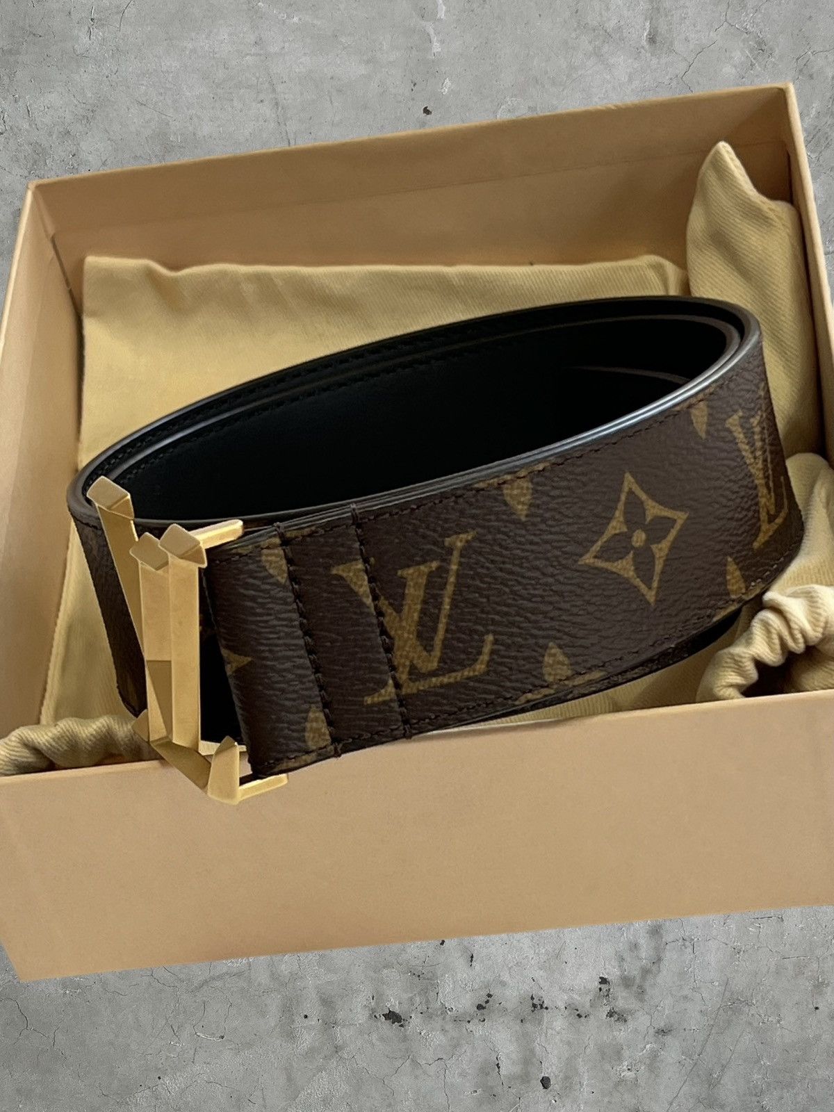 Louis Vuitton × Nigo Louis Vuitton Pyramid Belt Size 32 - 3 Thumbnail