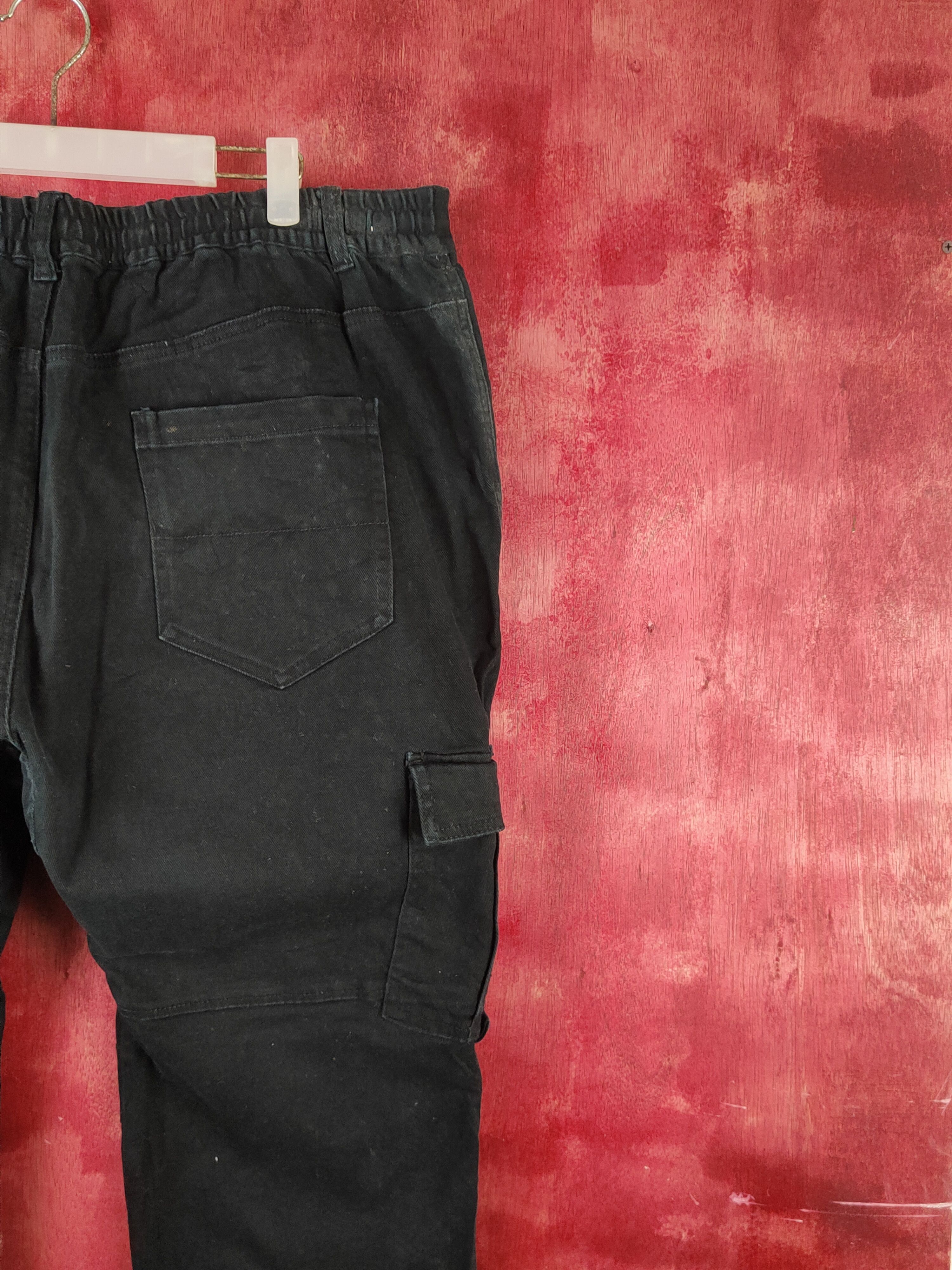 Japanese Brand Japanese Brand Black Multipocket Tactical Jeans #S1761 Size US 43 - 10 Thumbnail