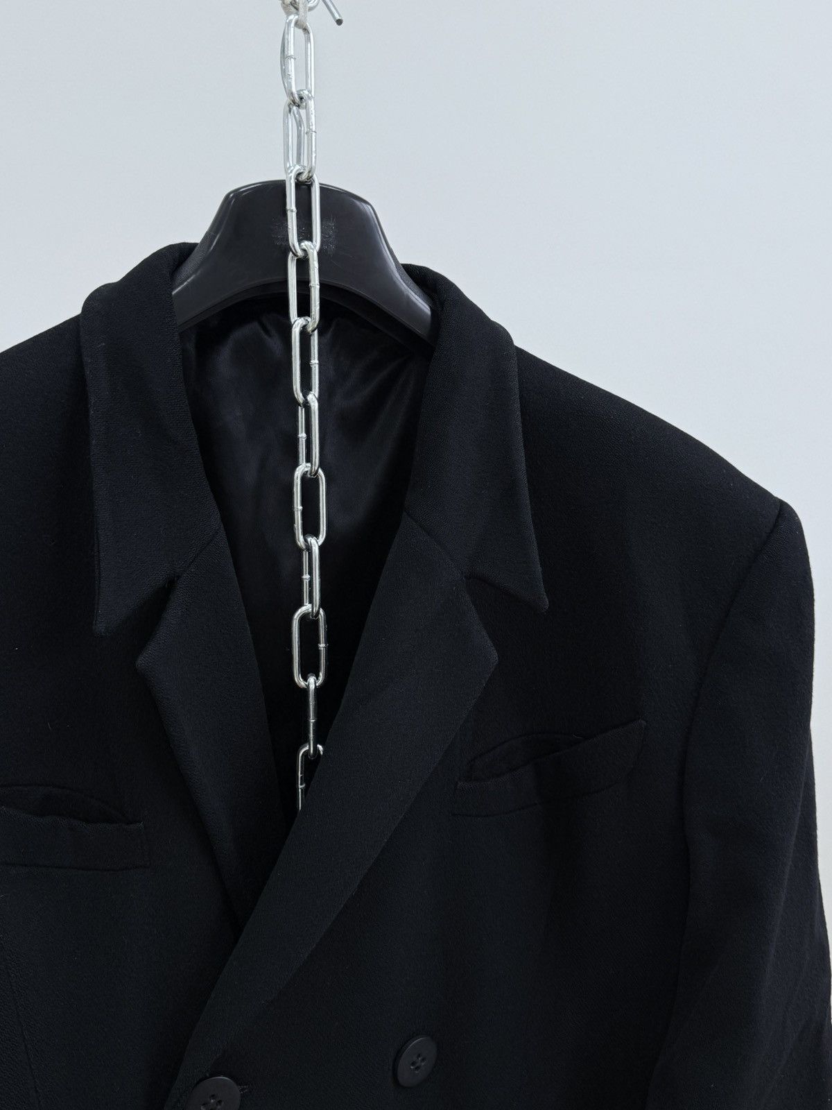 Thierry Mugler Vintage Thierry Mugler Wool Double Breasted Coat Size US XL / EU 56 / 4 - 10 Thumbnail