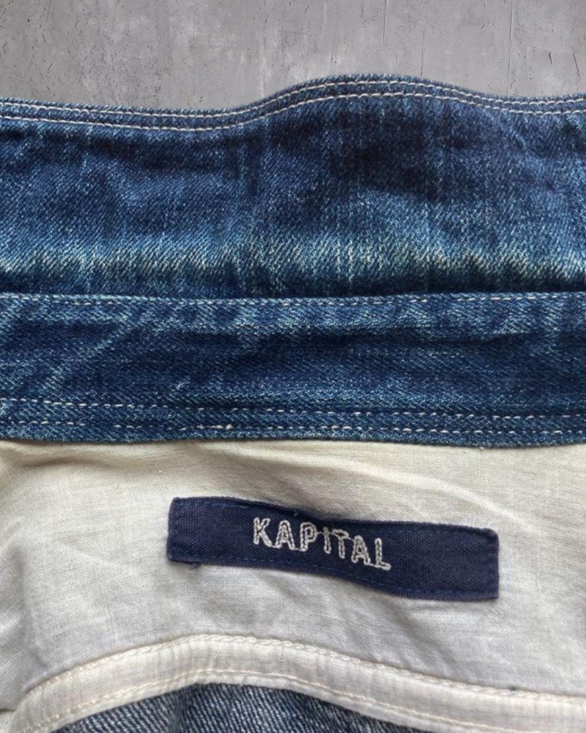 Japanese Brand × Kapital Kapital denim shirt Size US S / EU 44-46 / 1 - 4 Thumbnail