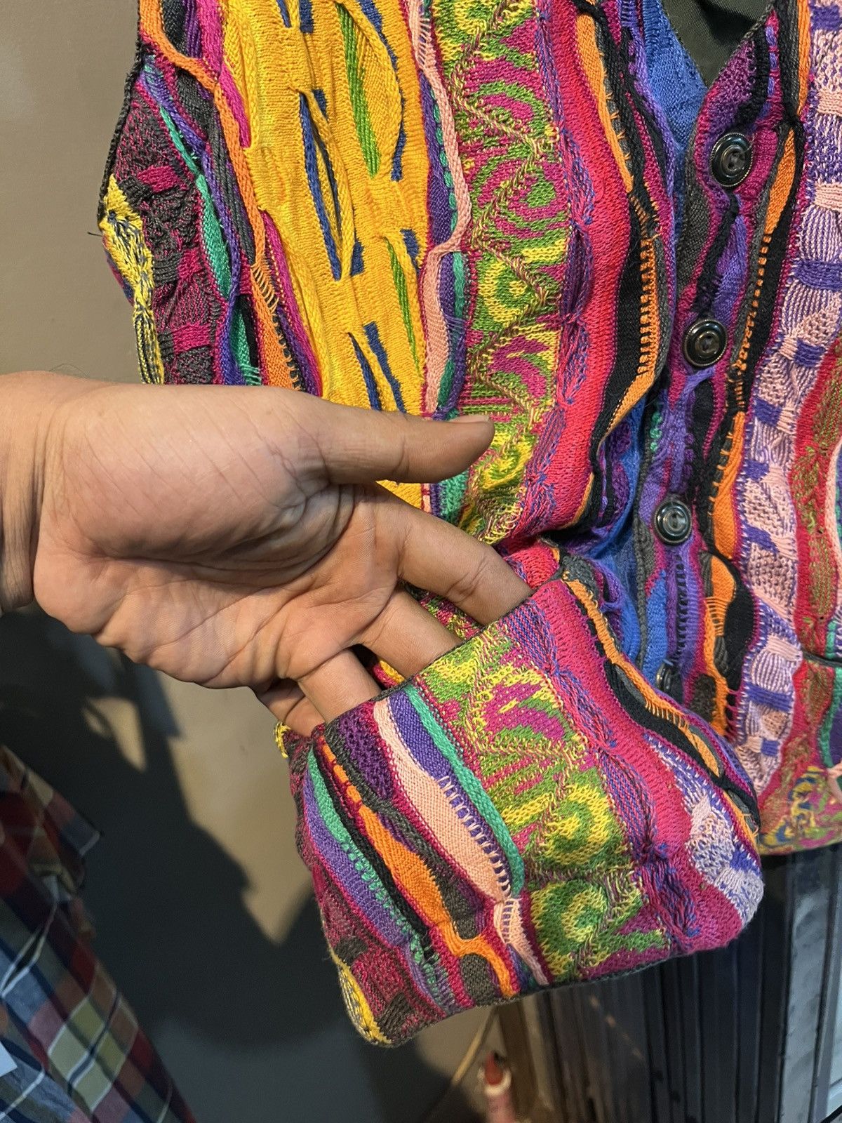Coogi COOGI big notorious style knit cable vest Size US M / EU 48-50 / 2 - 6 Thumbnail