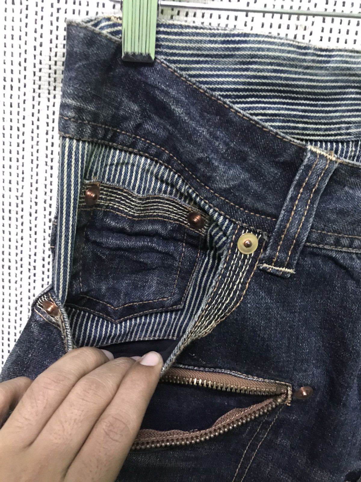 Japanese Brand Very rare‼️punk japanese brand rare design Size US 32 / EU 48 - 8 Thumbnail
