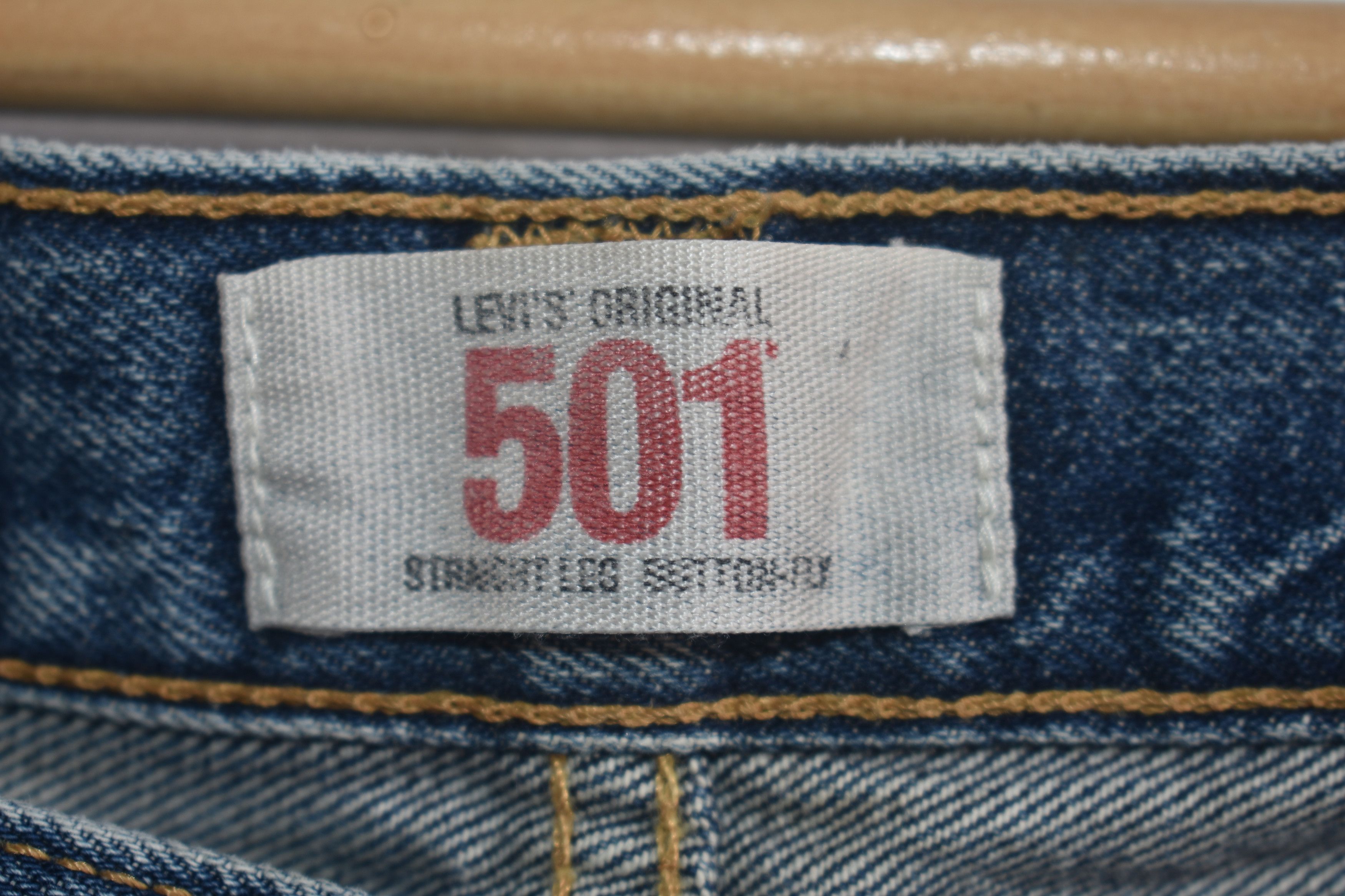 Levi's × Vintage Vintage Levi's 501 Distress Jeans W32 Size US 32 / EU 48 - 4 Thumbnail