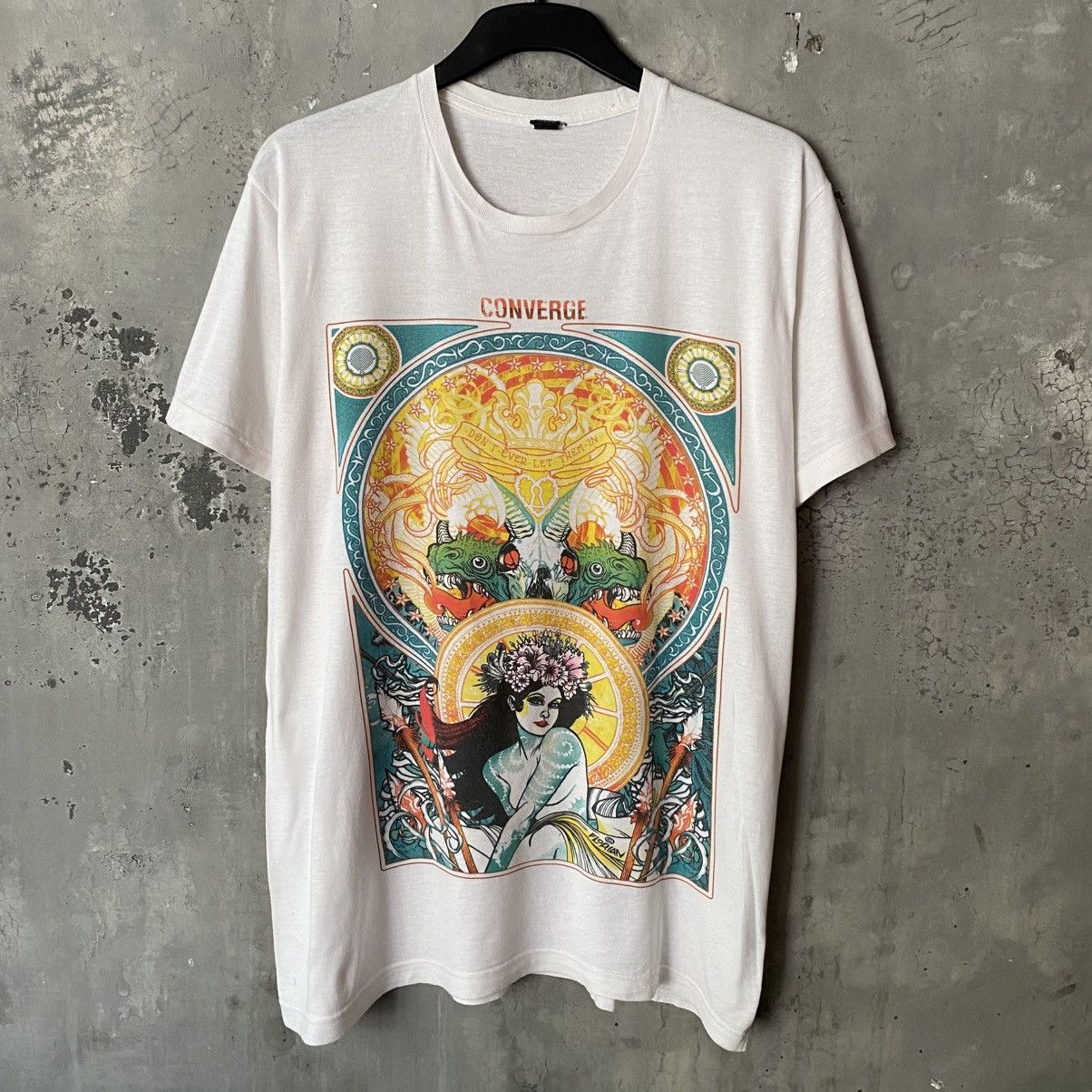 Band Tees CONVERGE Size US L / EU 52-54 / 3 - 1 Thumbnail