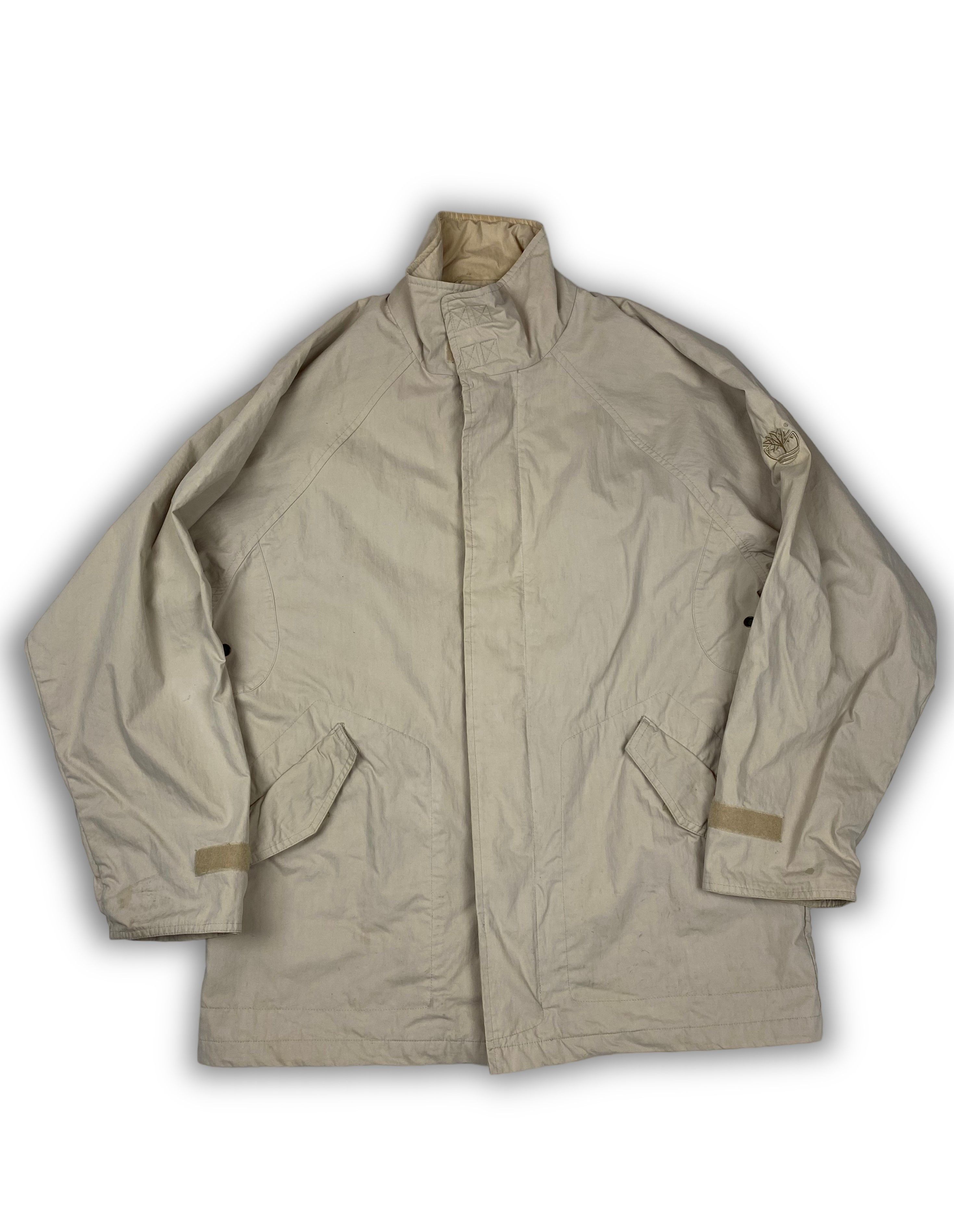 Timberland 90s Vintage TIMBERLAND Beige Jacket Outdoor Y2k M573 Size US L / EU 52-54 / 3 - 1 Thumbnail