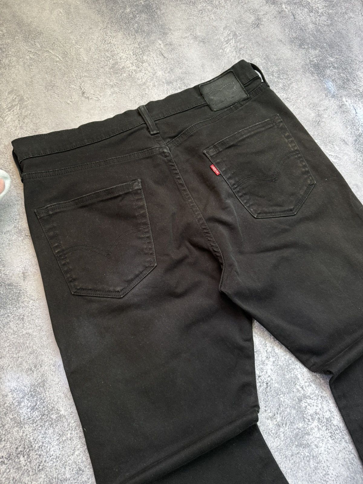 Levi's × Vintage Levi’s 522 Vintage Slim Fit Back Jeans Size 34x30 Size US 34 / EU 50 - 5 Thumbnail