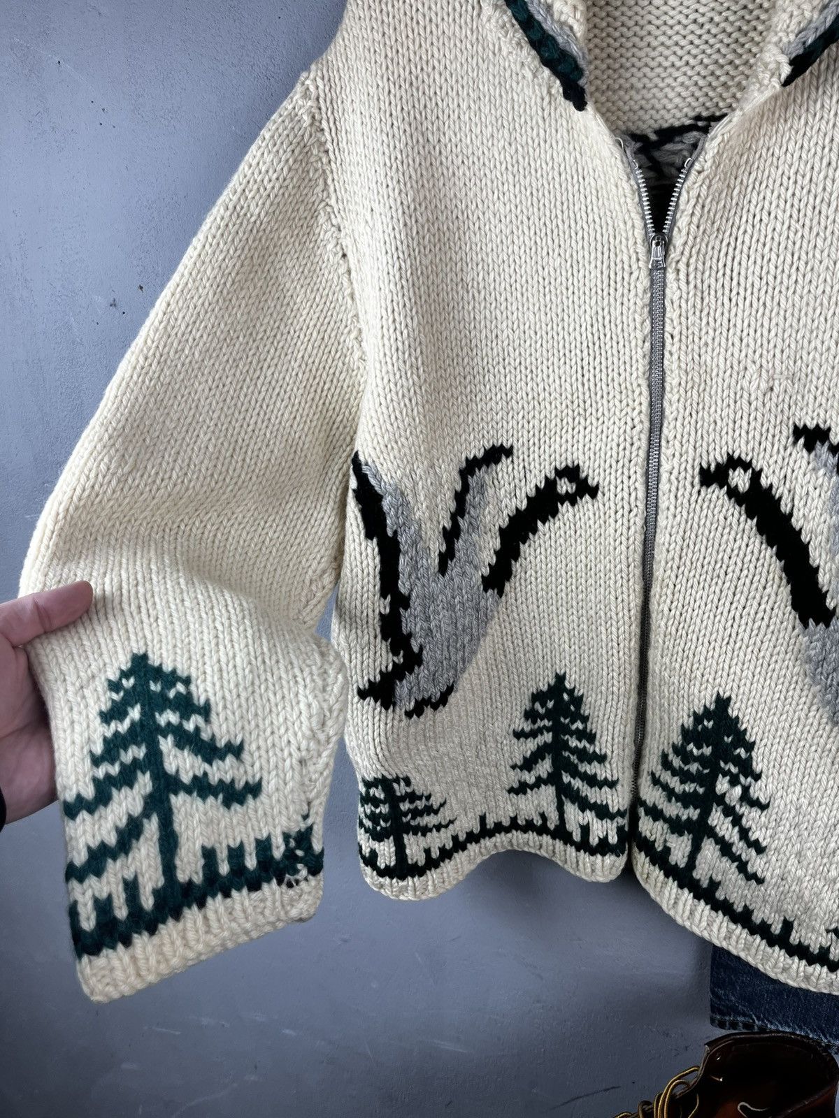 Vintage Western sweater vintage 90s usa cowboy Size US L / EU 52-54 / 3 - 3 Thumbnail