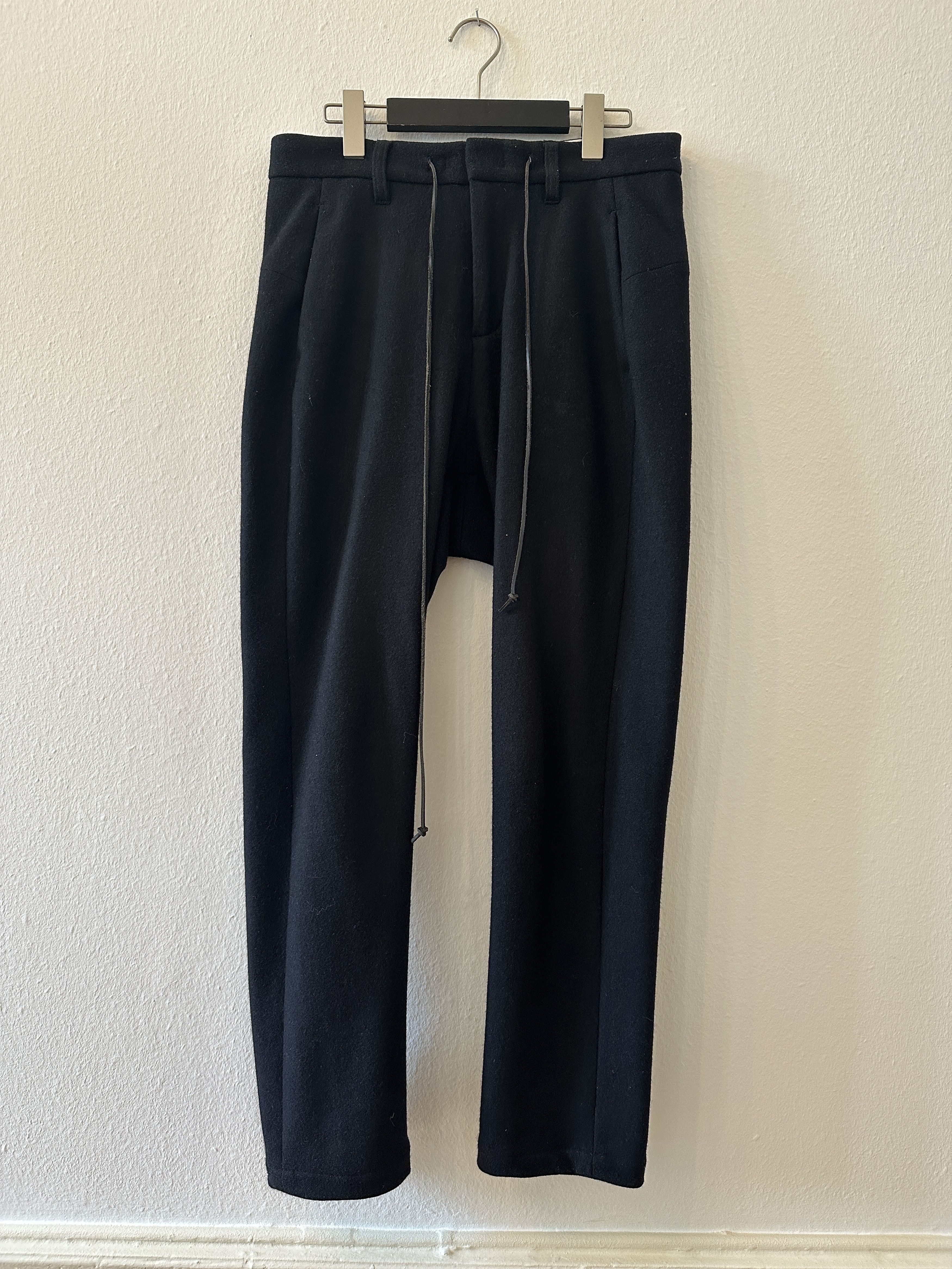 Attachment ATTACHMENT - S - Black wool cashmere pants Size US 30 / EU 46 - 1 Thumbnail