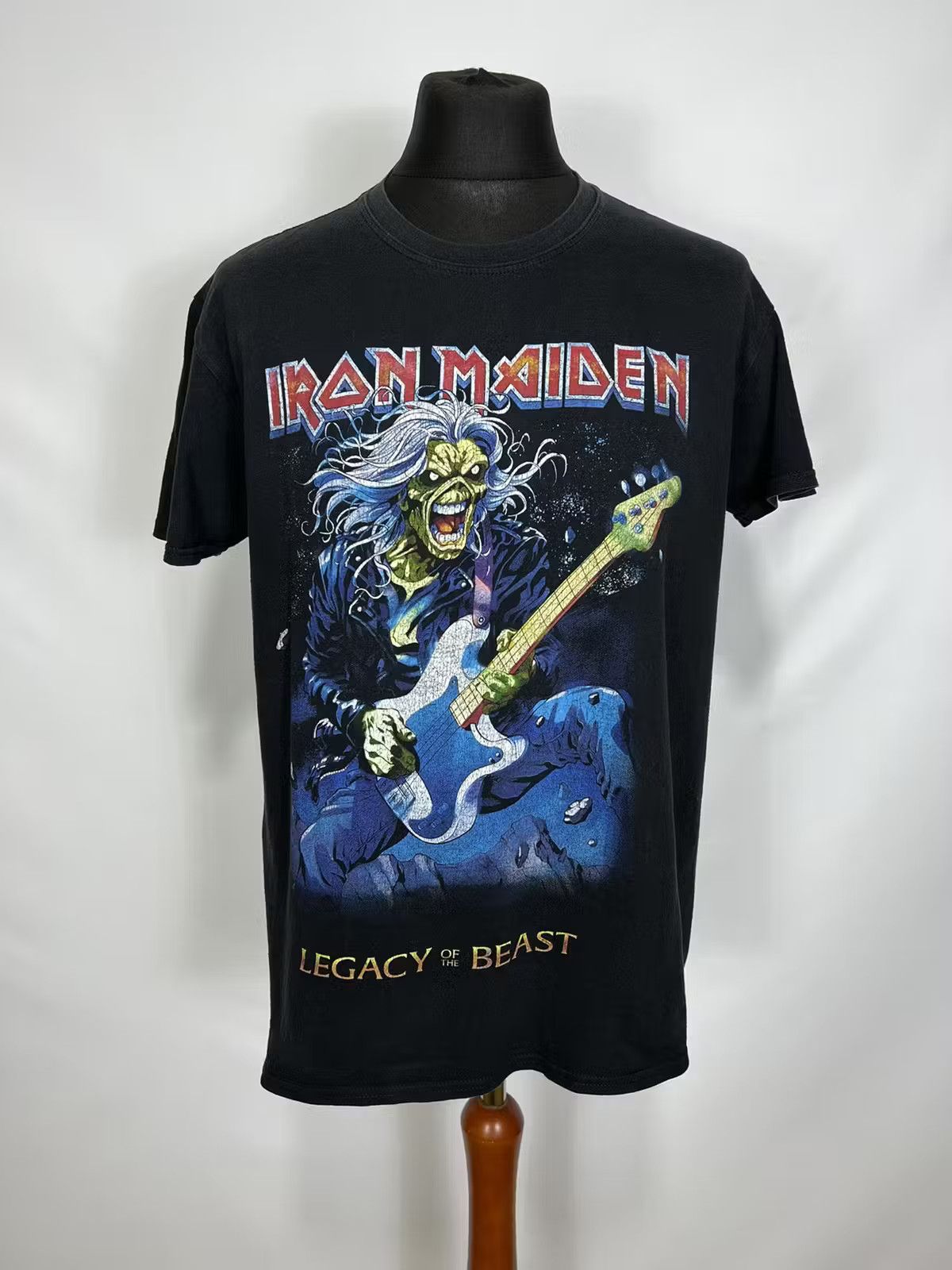 Band Tees × Iron Maiden × Vintage Vintage Iron Maiden T-shirt Size US M / EU 48-50 / 2 - 1 Thumbnail
