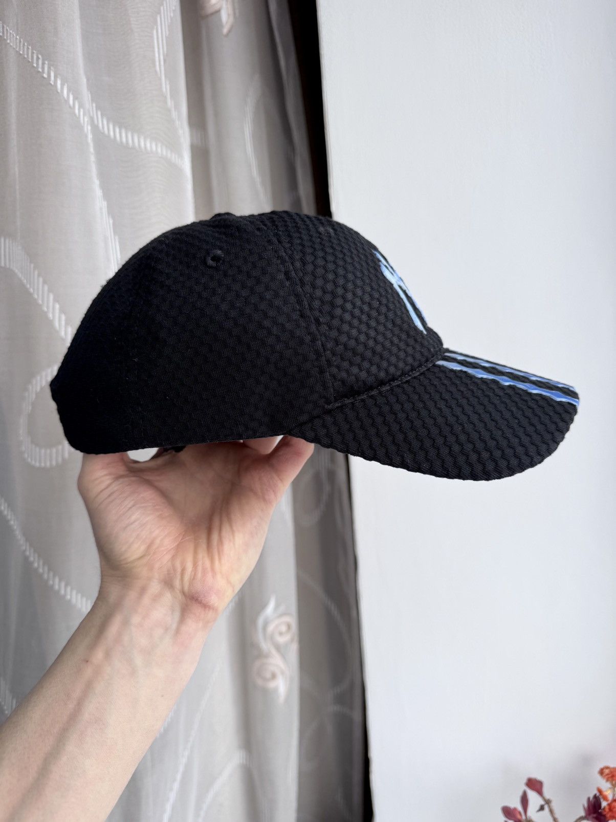 Adidas Vintage Adidas New York Yankees Cap Black Mesh Rare Hat NY Size ONE SIZE - 11 Thumbnail