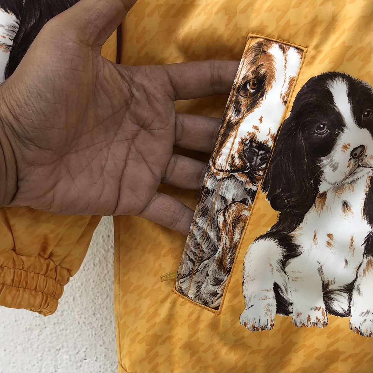 Kensho Abe KENSHO ABE SPORTS Dog Pattern Animal Pattern Filled Jacket Size US M / EU 48-50 / 2 - 5 Thumbnail