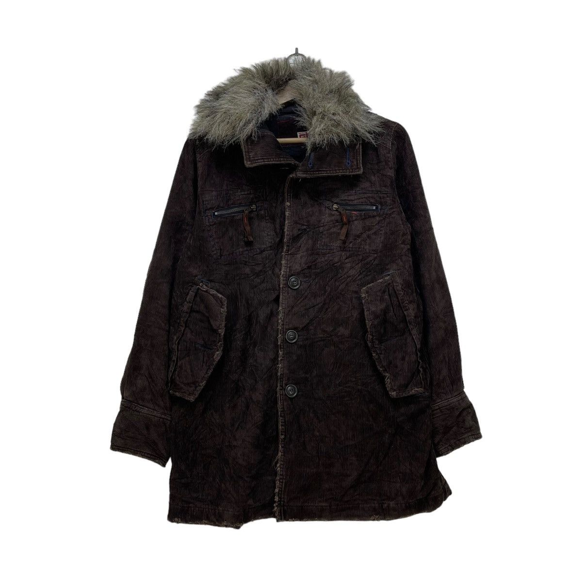 If Six Was Nine 💥Japanese Brand Cube Sugar Faux Fur Lgb Style Jacket Size US M / EU 48-50 / 2 - 1 Thumbnail