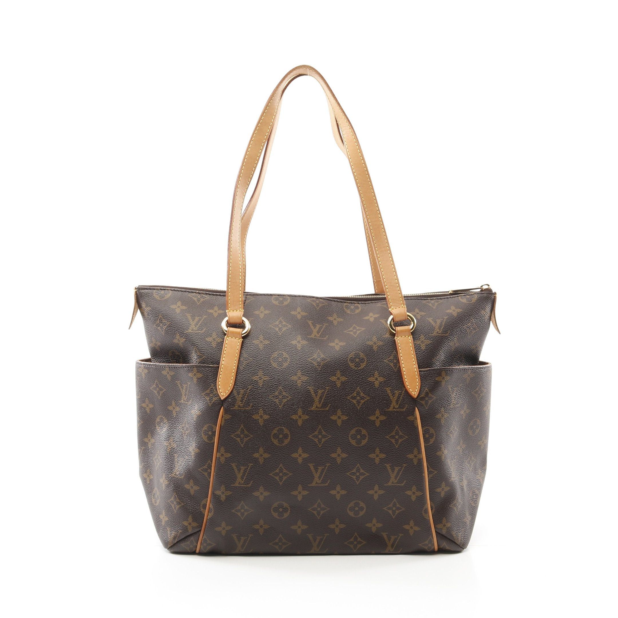 Louis Vuitton Louis Vuitton Totally Mm Monogram Shoulder Bag Tote Leather Brown Size ONE SIZE - 1 Thumbnail