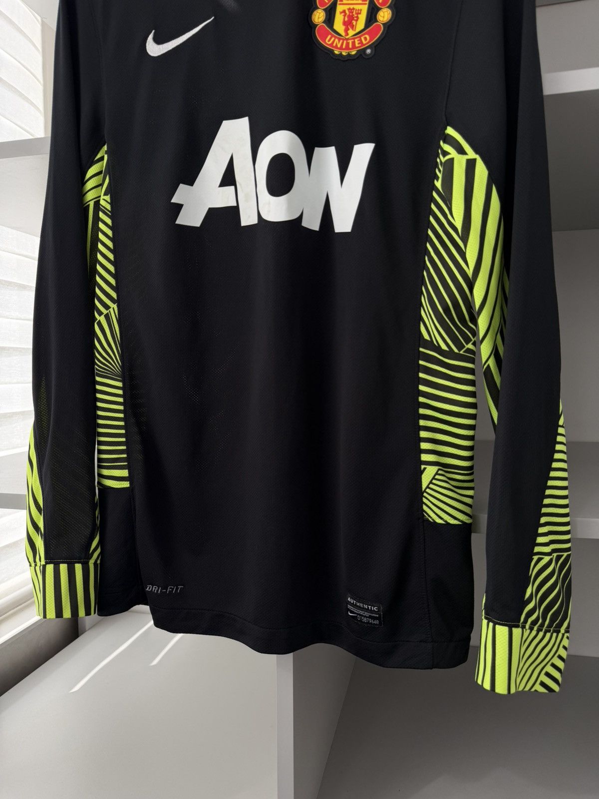 Nike Nike Manchester United Goalkeeper 2012 2012 Long Shirt Size US S / EU 44-46 / 1 - 4 Thumbnail