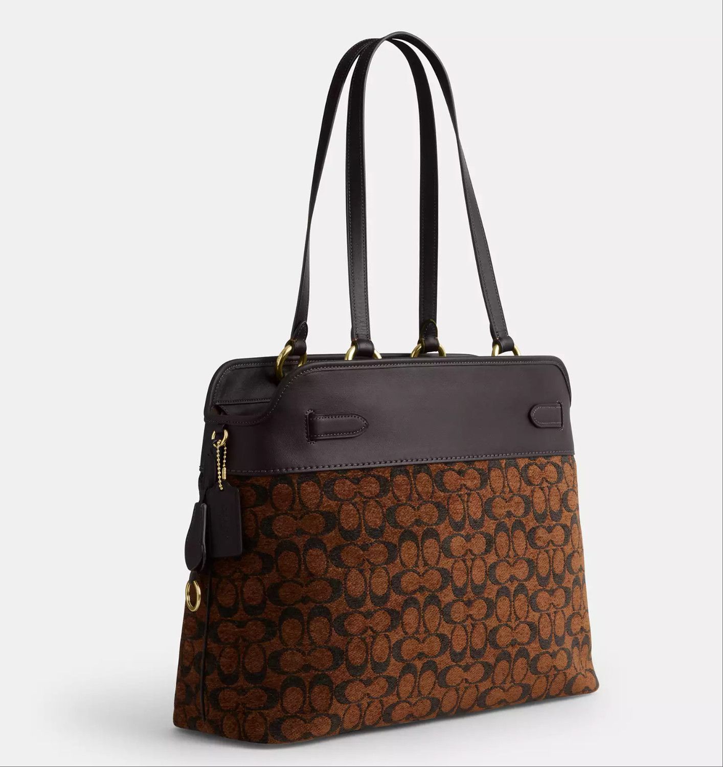 Coach Nwt Coach Easton Tote Bag In Signature Chenille CCZ08 Size ONE SIZE - 10 Thumbnail