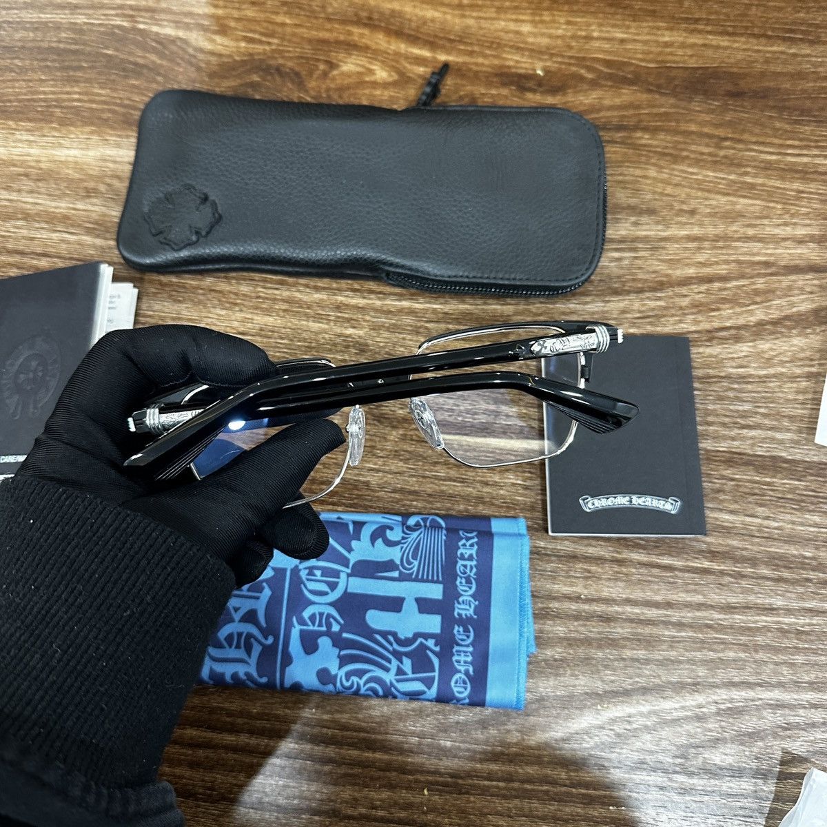 Chrome Hearts CHROME HEARTS BLAZIN EYEGLASSES Size ONE SIZE - 4 Thumbnail