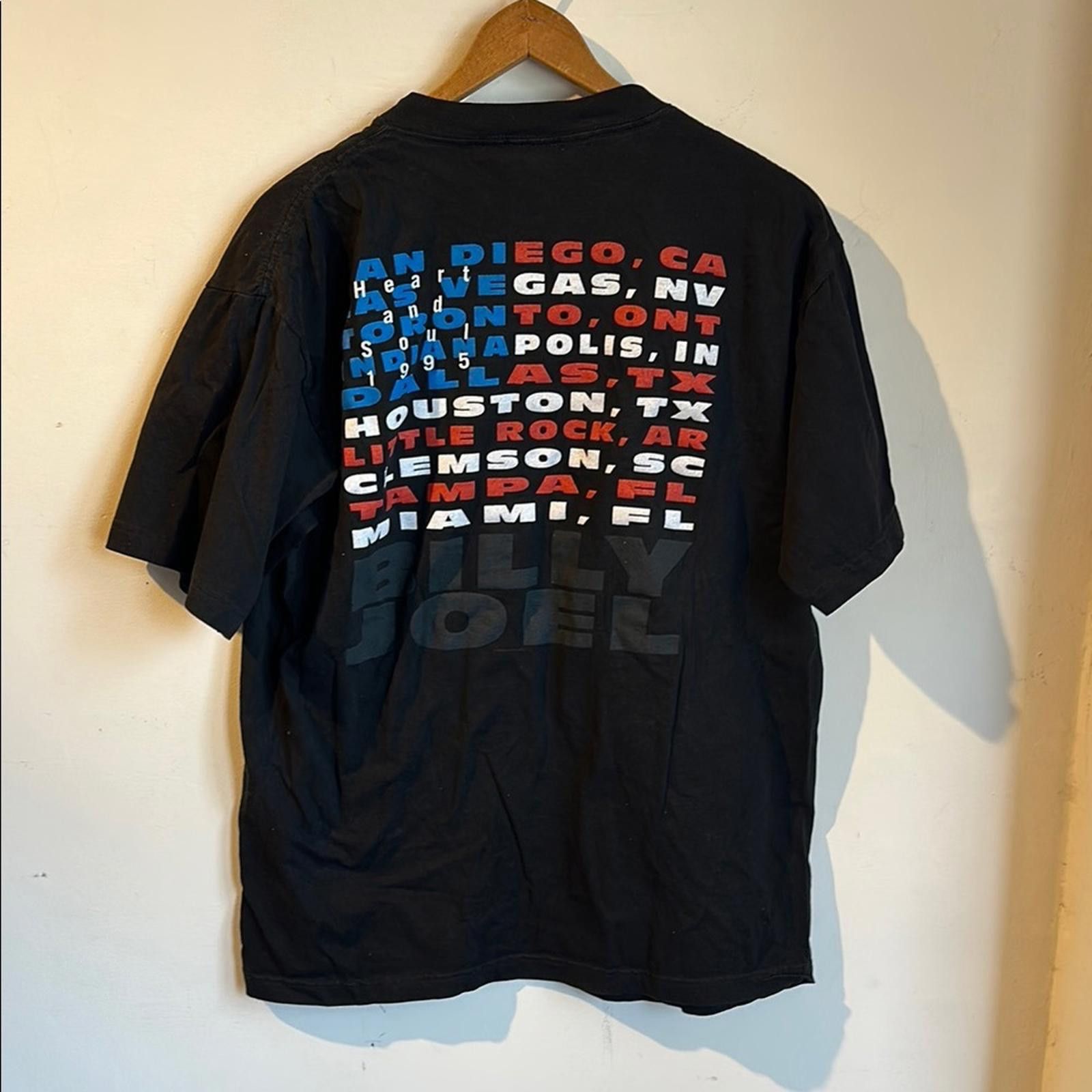 Other 1995 Billy Joel Heart and Soul Shirt Size US XL / EU 56 / 4 - 3 Thumbnail