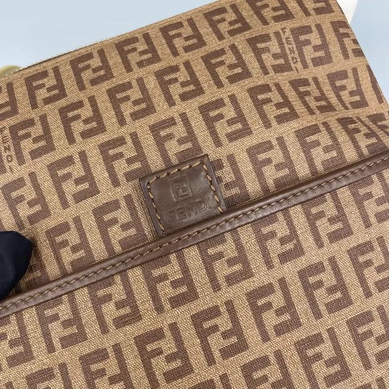 Fendi Fendi 9798 Vintage Canvas Crossbody Bag Size ONE SIZE - 6 Thumbnail
