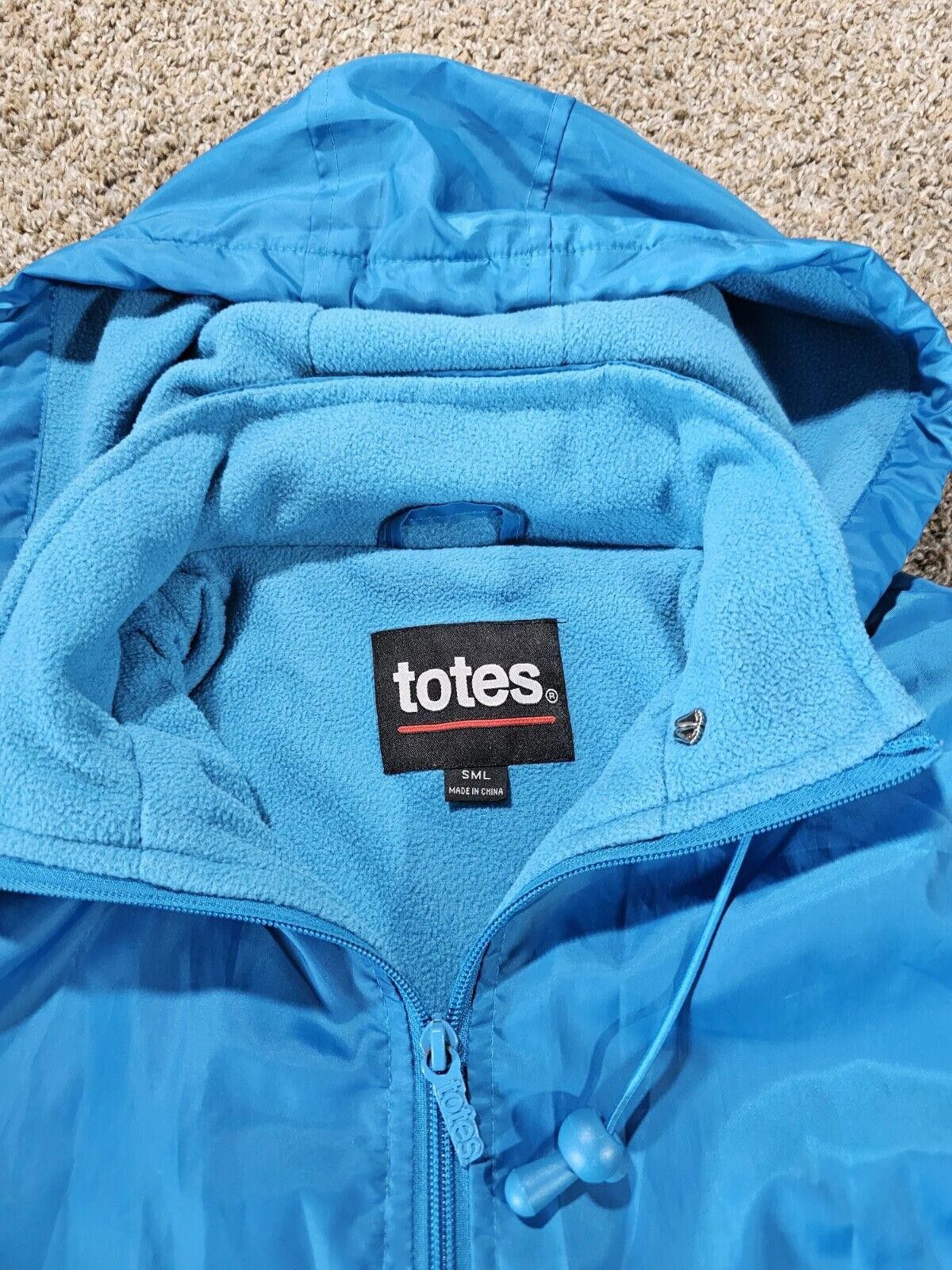 Designer TOTES Zip Off hood blue full zip up jacket SML Size S / US 4 / IT 40 - 2 Thumbnail