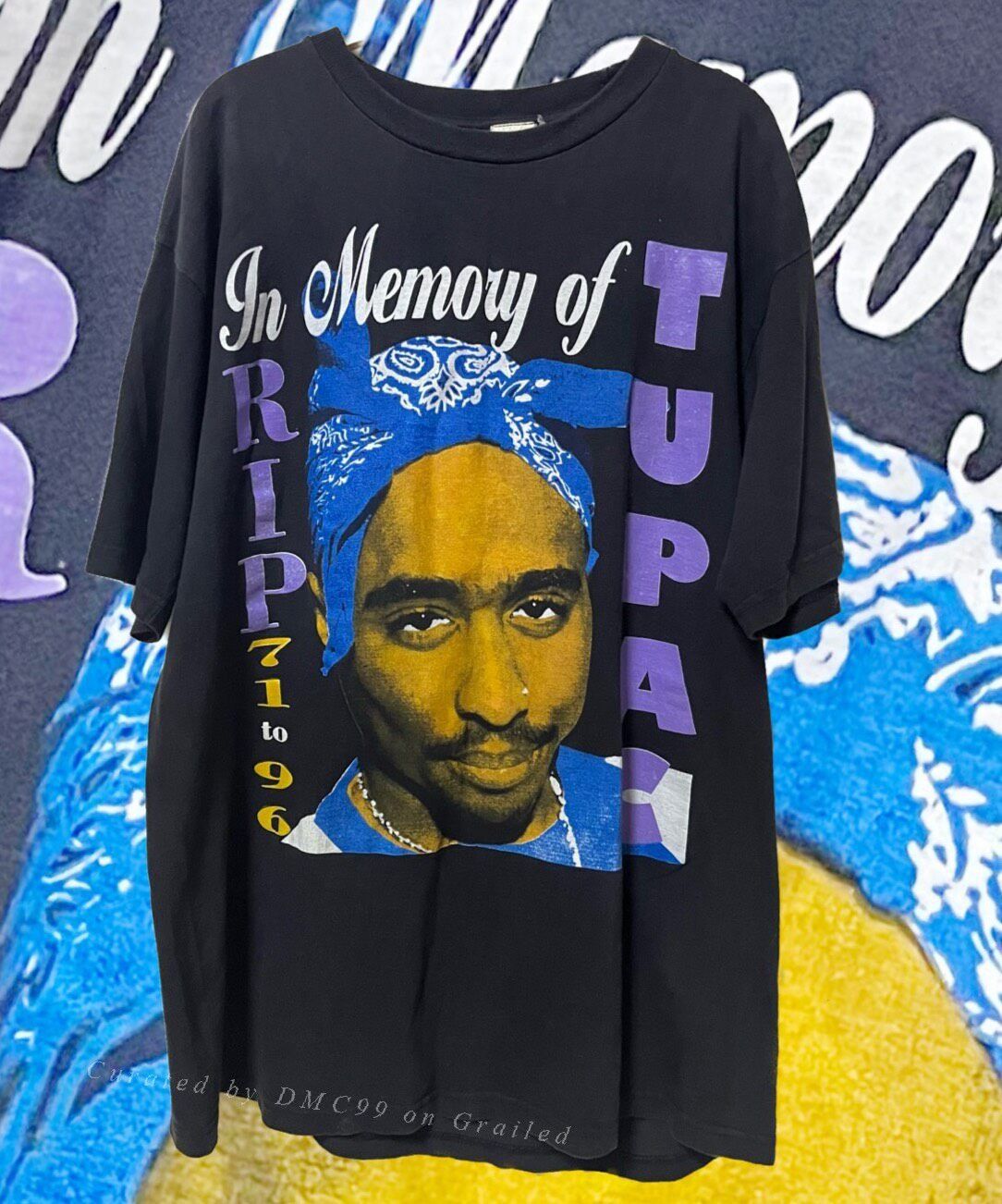 Other Tupac Vintage Bootleg Rap Tee Size US XXL / EU 58 / 5 - 1 Thumbnail