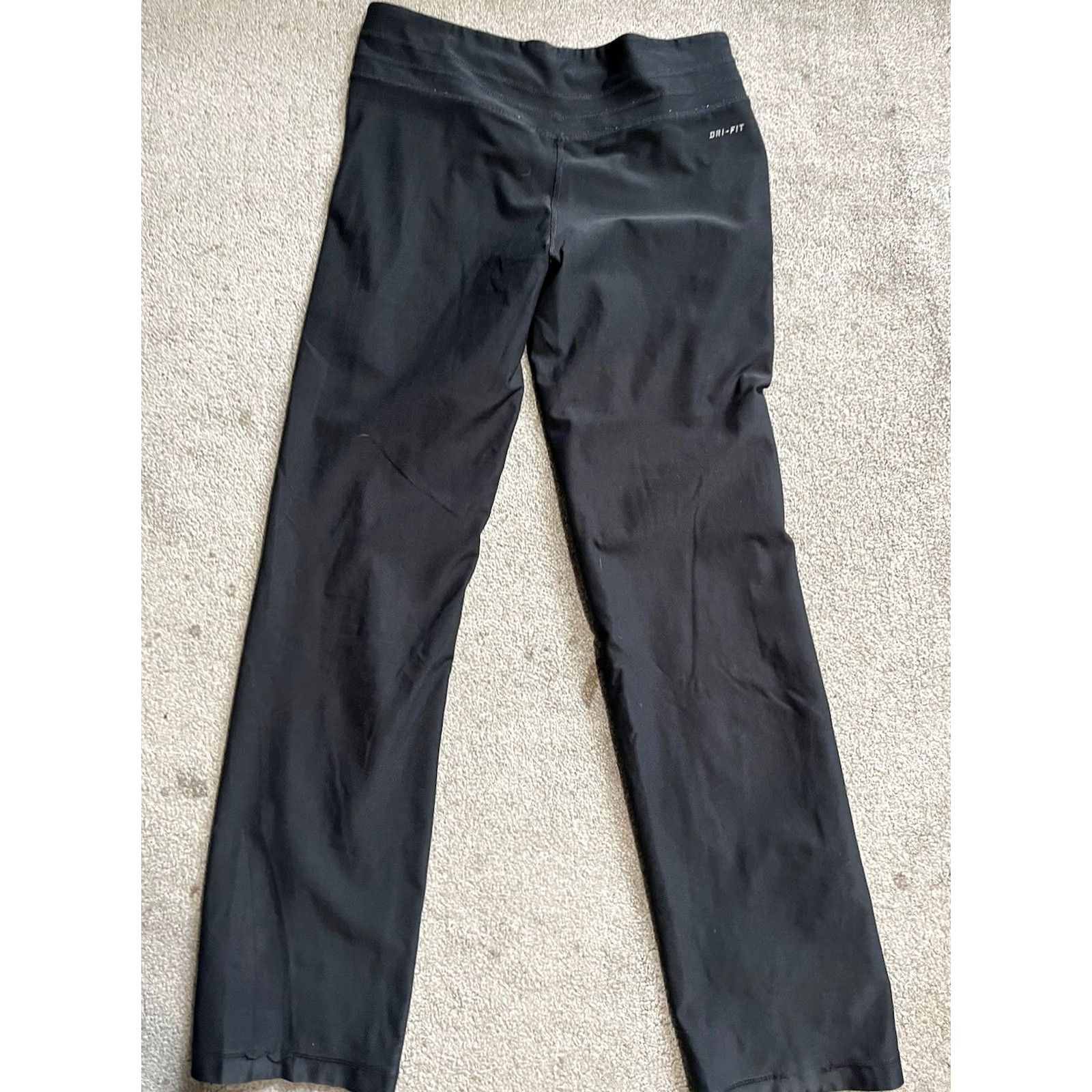 Nike Nike Dri-FIT Womens Track Pants Black Small 339516-010 Athletic Sportswear Pants Mens Womens Girls Size 28" / US 6 / IT 42 - 3 Thumbnail