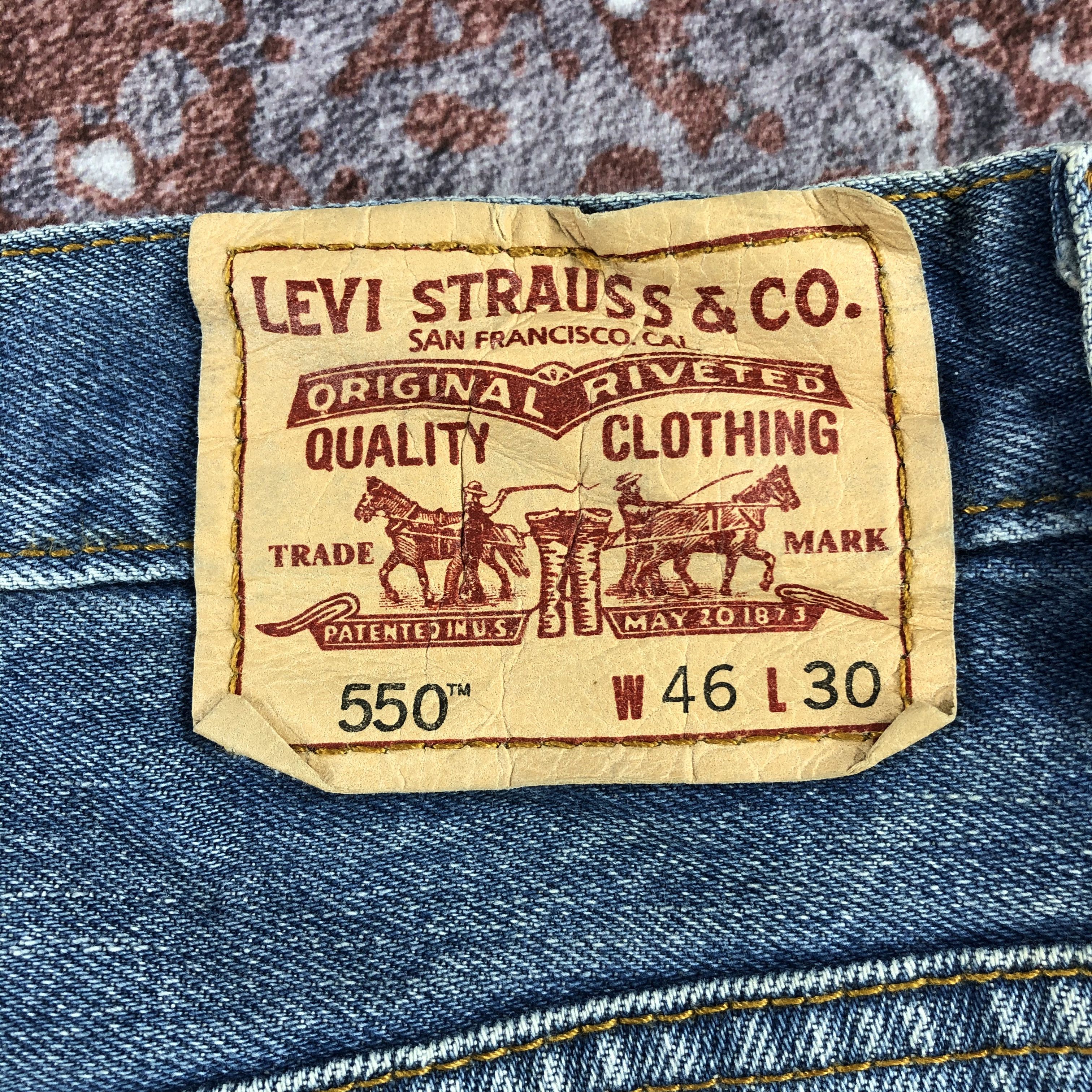 Levi's × Vintage Vintage Blue Wash Levis 550 Jeans-JM3127 Size US 44 / EU 60 - 5 Thumbnail