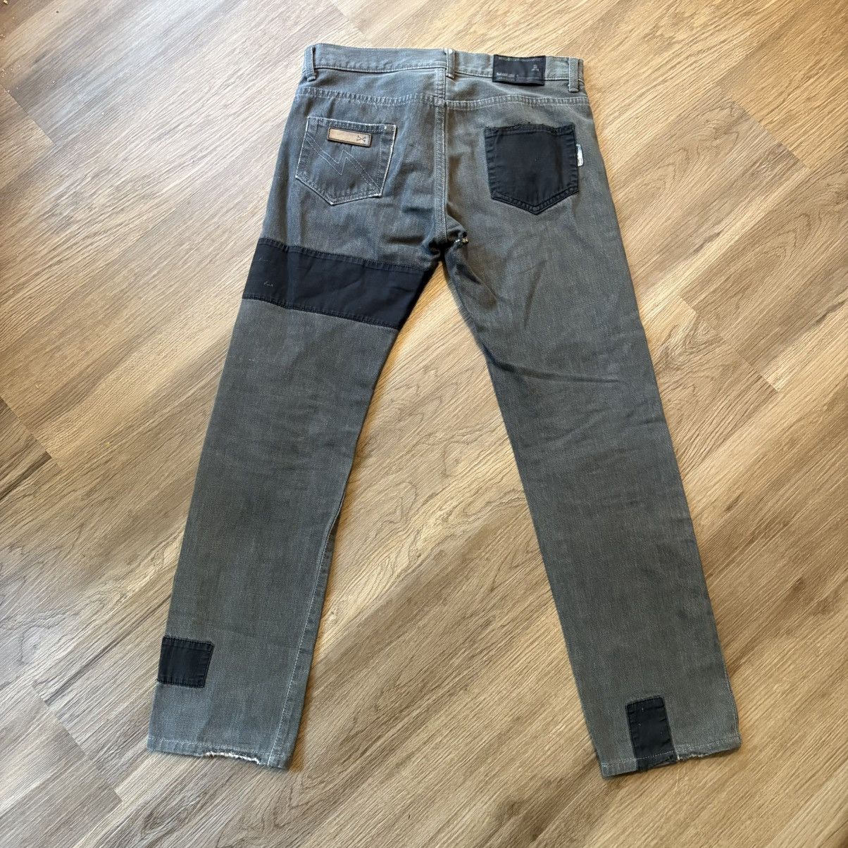 Japanese Brand × Neighborhood Neighborhood Paneled Japanese Selvedge Denim Jeans Size US 29 - 2 Thumbnail