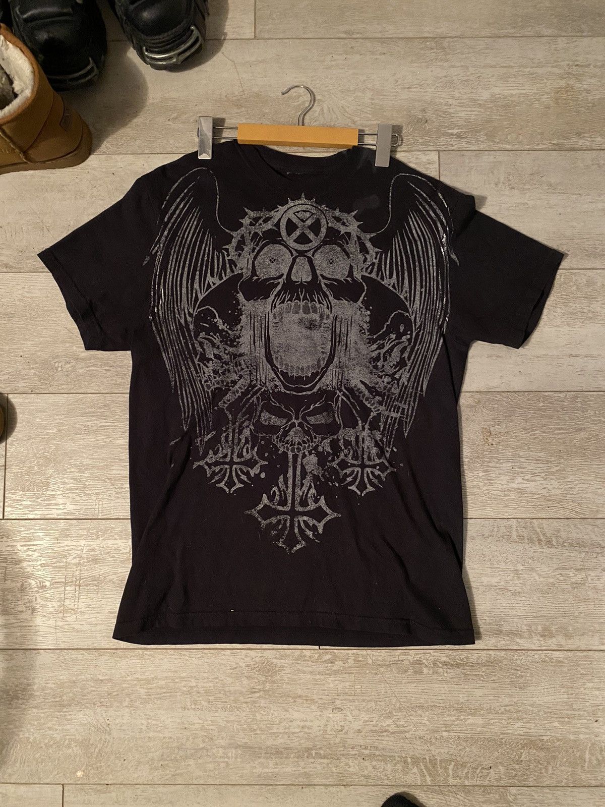 Kiko Kostadinov Yamantaka Eye Cap co-branded long sleeves