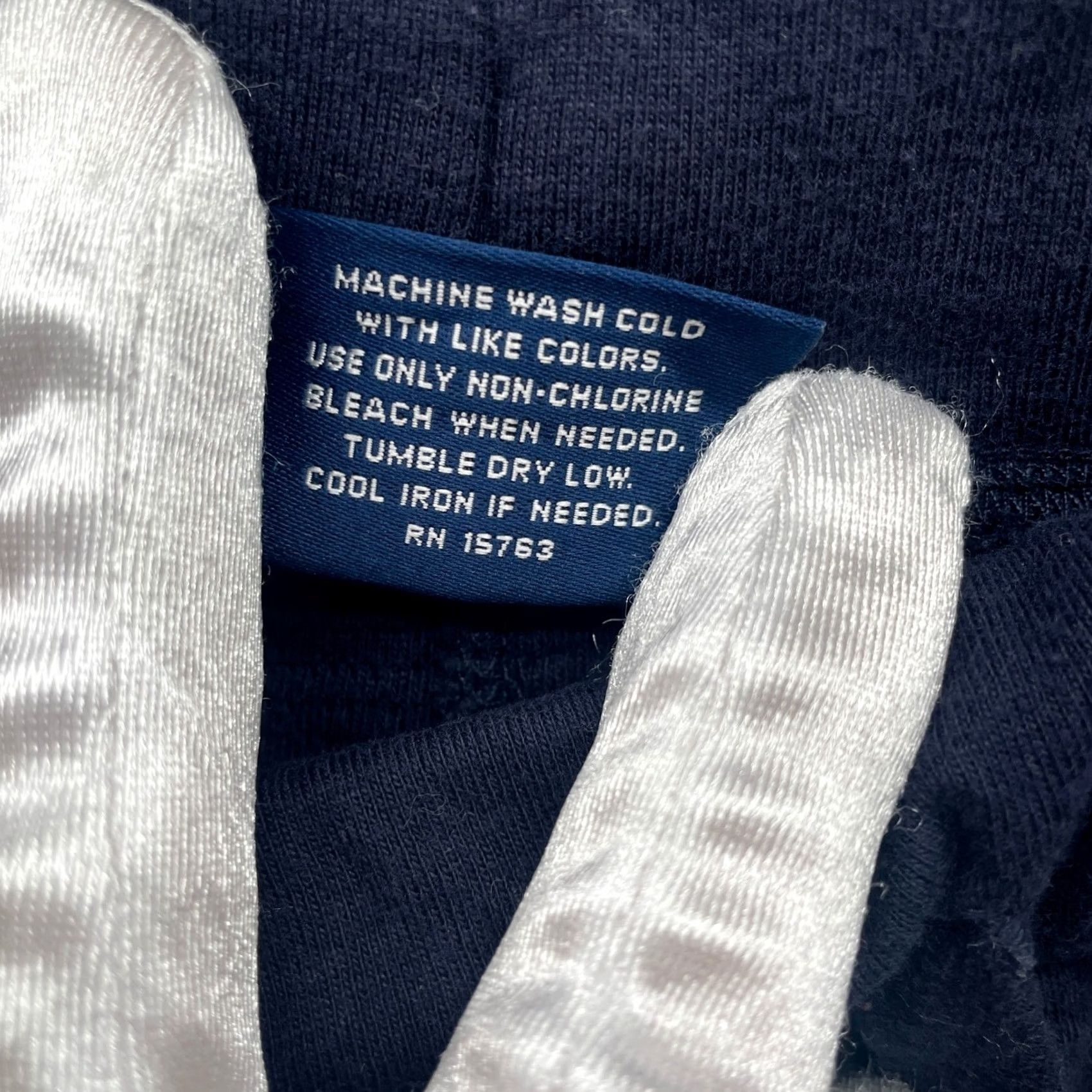 Polo Ralph Lauren Polo Ralph Lauren Sleepwear Pajama Pants Womens M Navy Cropped Wide Leg Cotton Size 32" / US 10 / IT 46 - 7 Thumbnail