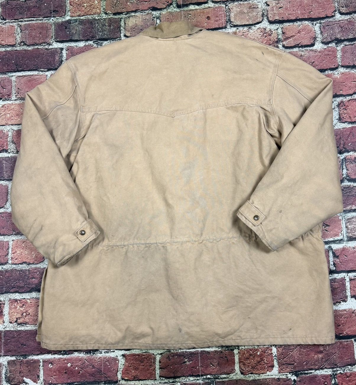 Carhartt Vintage Carhartt C52 4XL Ranch Blanket Lined Chore Jacket Size US XXL / EU 58 / 5 - 3 Thumbnail