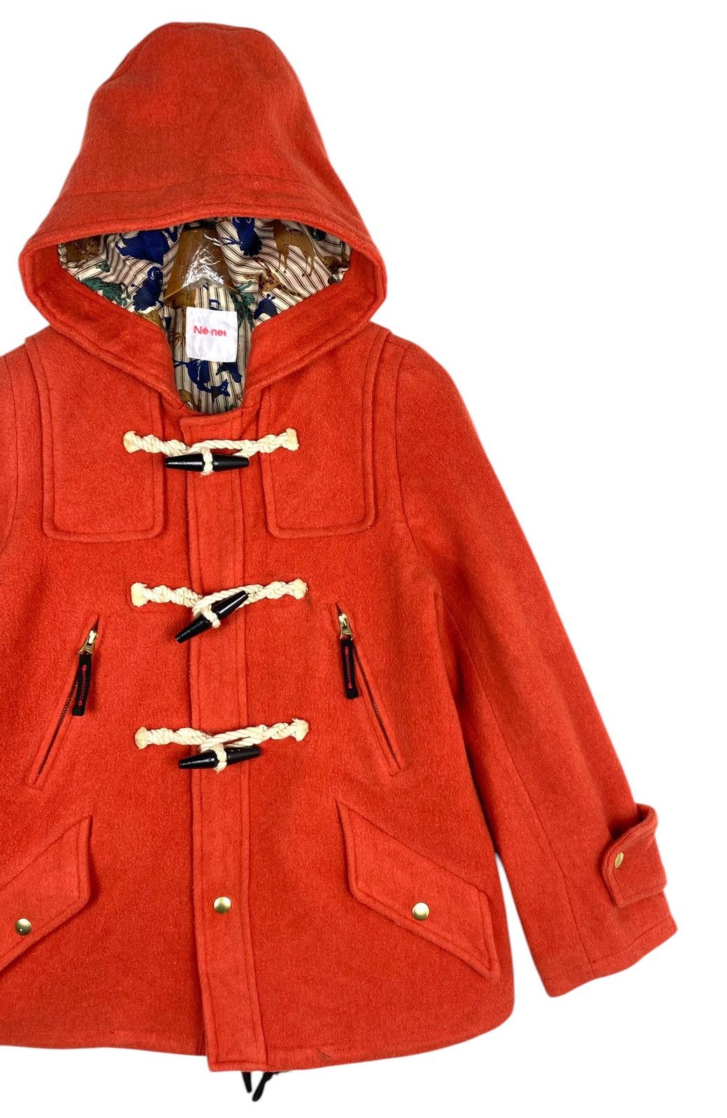 Ne-Net Rare‼️ Vintage Né-net Duffle Coat Issey Miyake Size M / US 6-8 / IT 42-44 - 4 Thumbnail