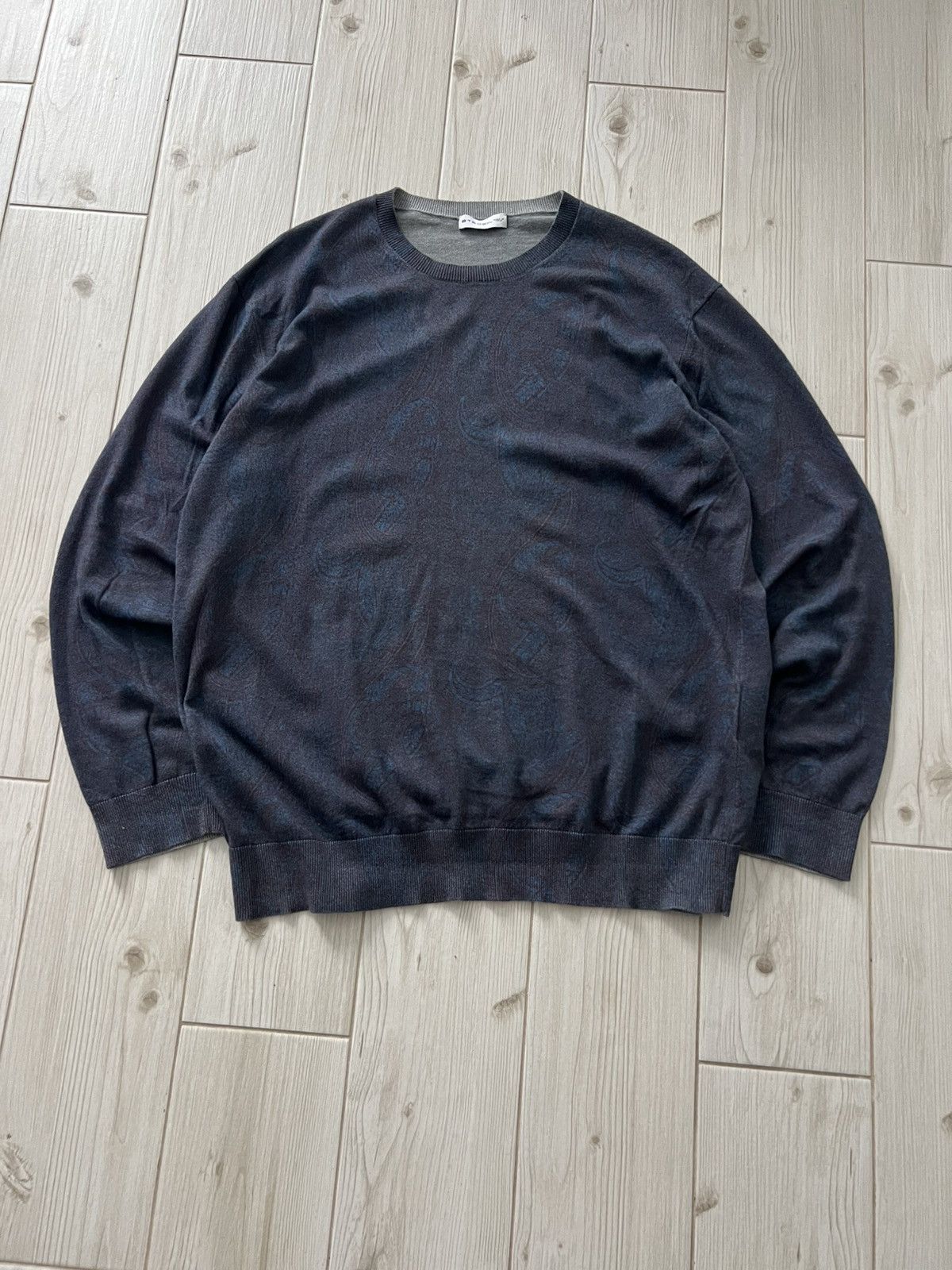 Etro Etro Pattern Sweatshirt Laxury Vintage Size US XXL / EU 58 / 5 - 4 Thumbnail
